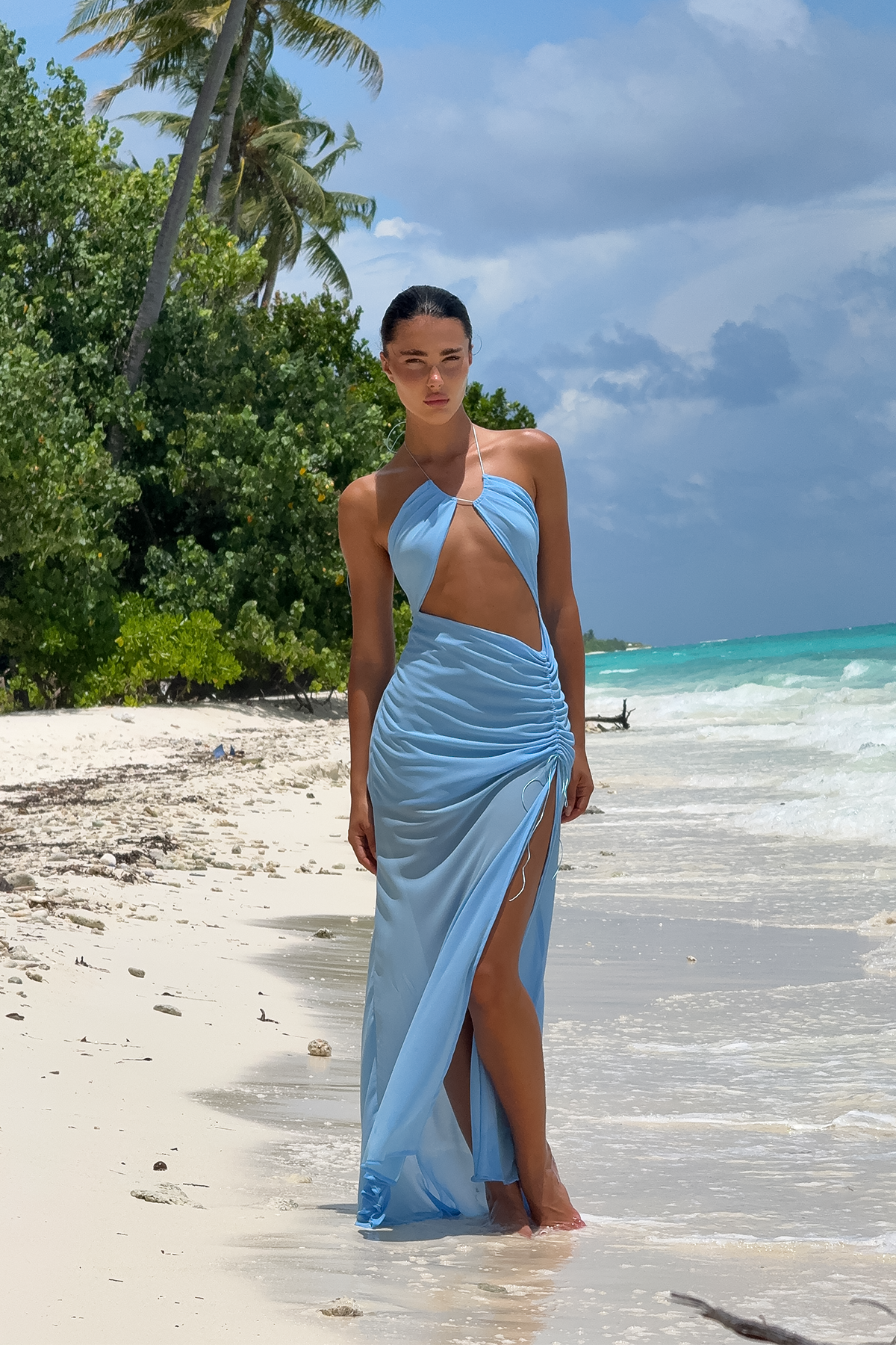 JASMINE DRESS | POWDER BLUE