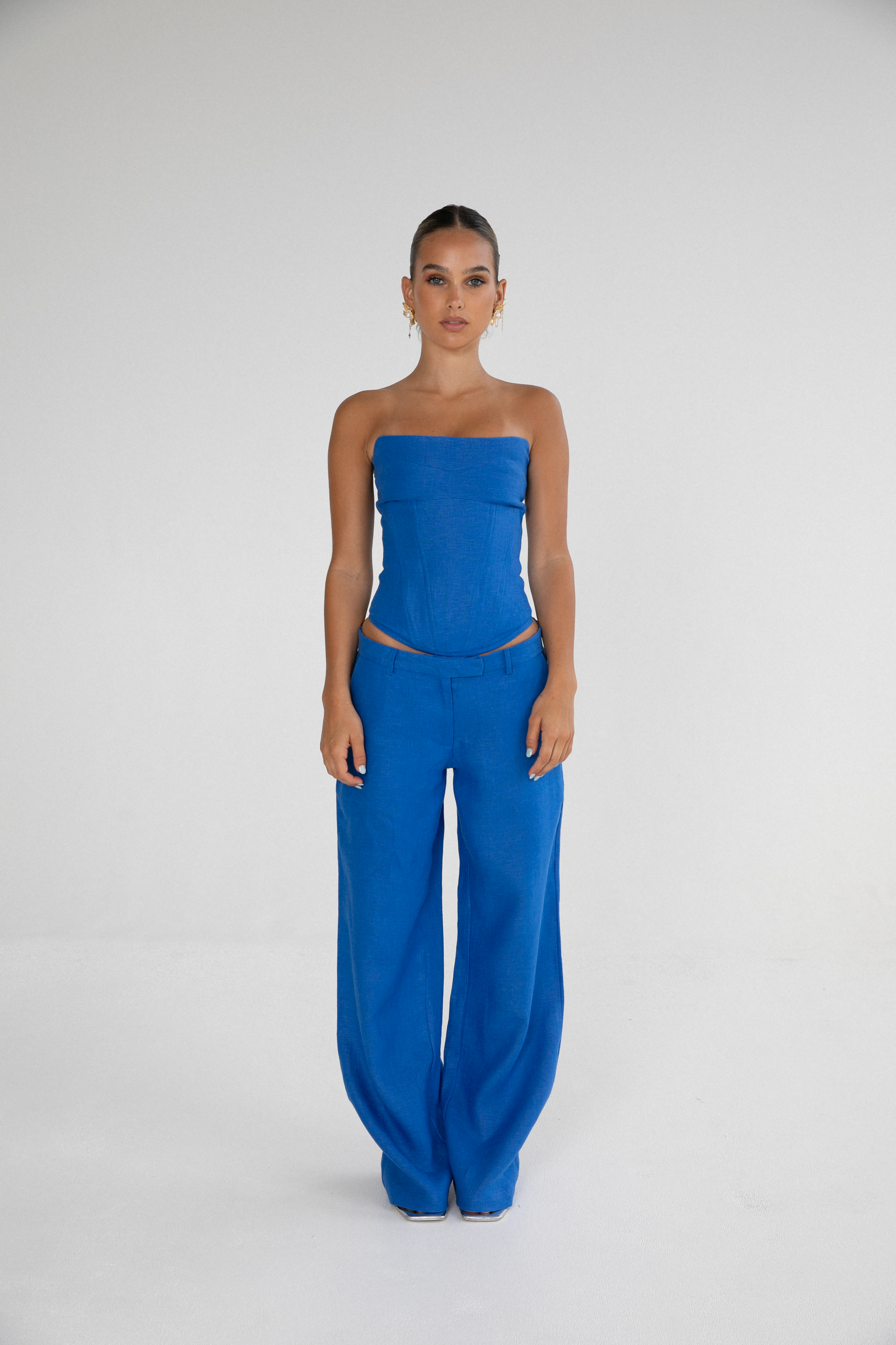 Luiza corset | Cobalt