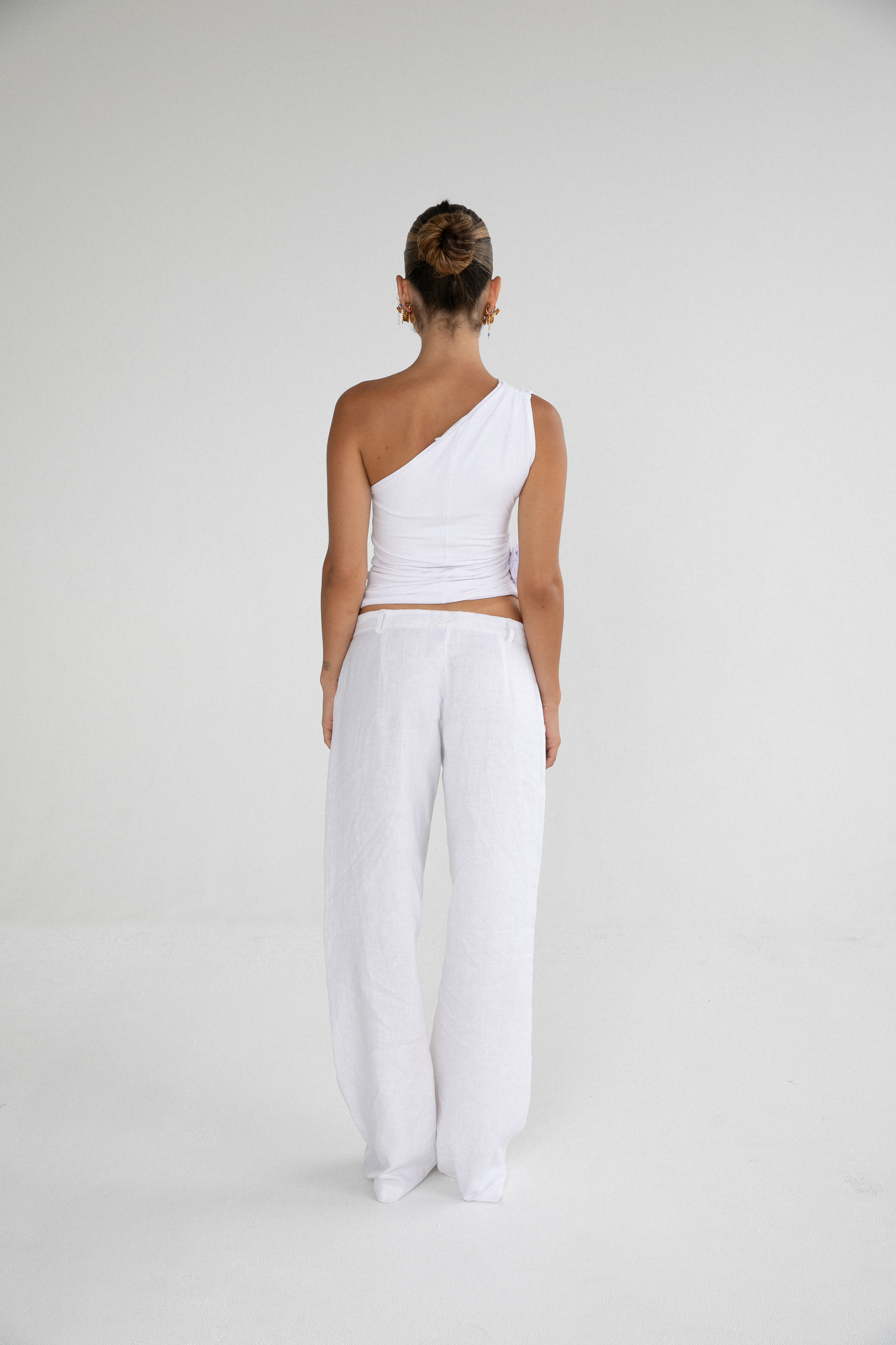 ROSA TOP BLANC | EX SHOP STOCK HNTR THE LABEL