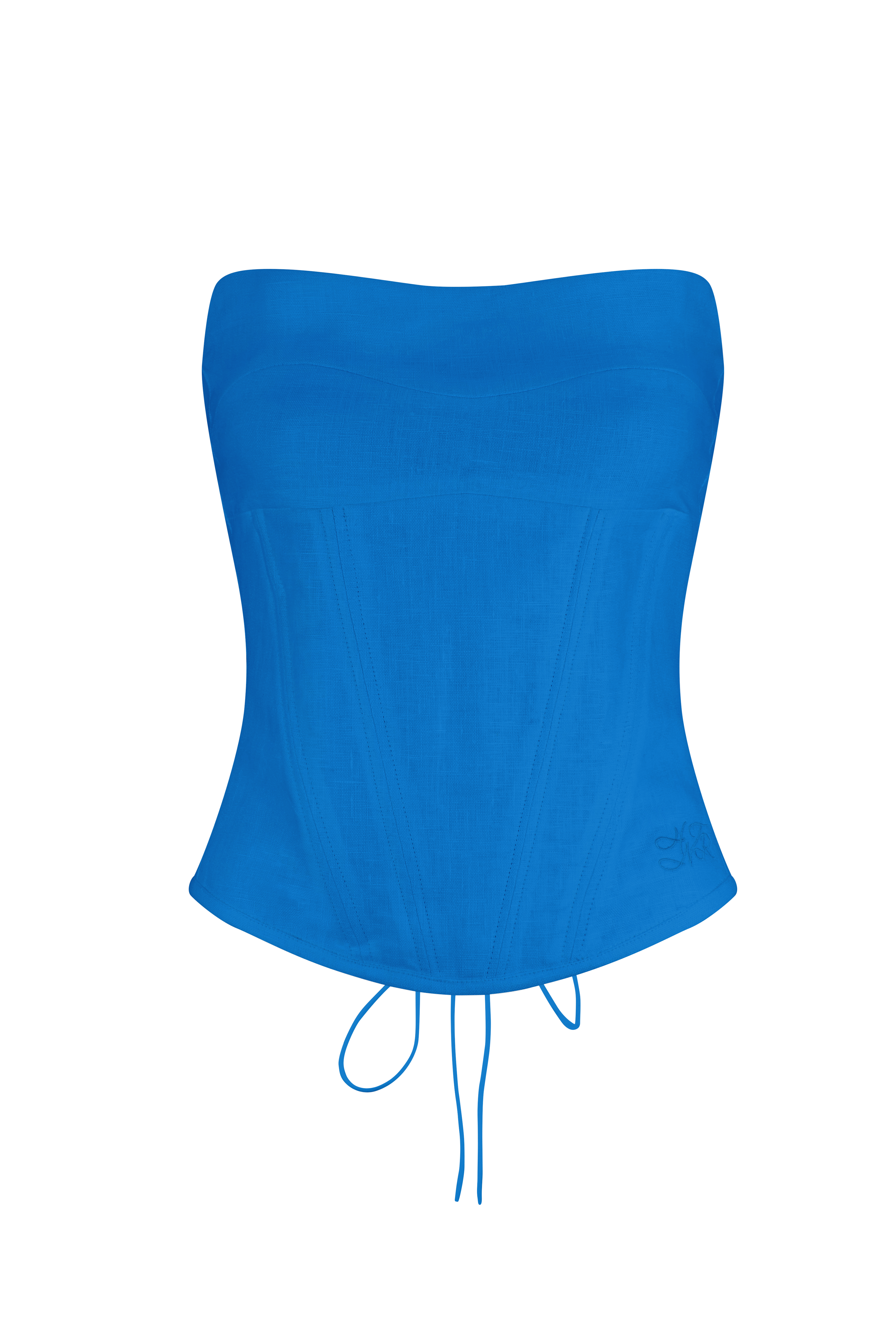 Luiza corset | Cobalt