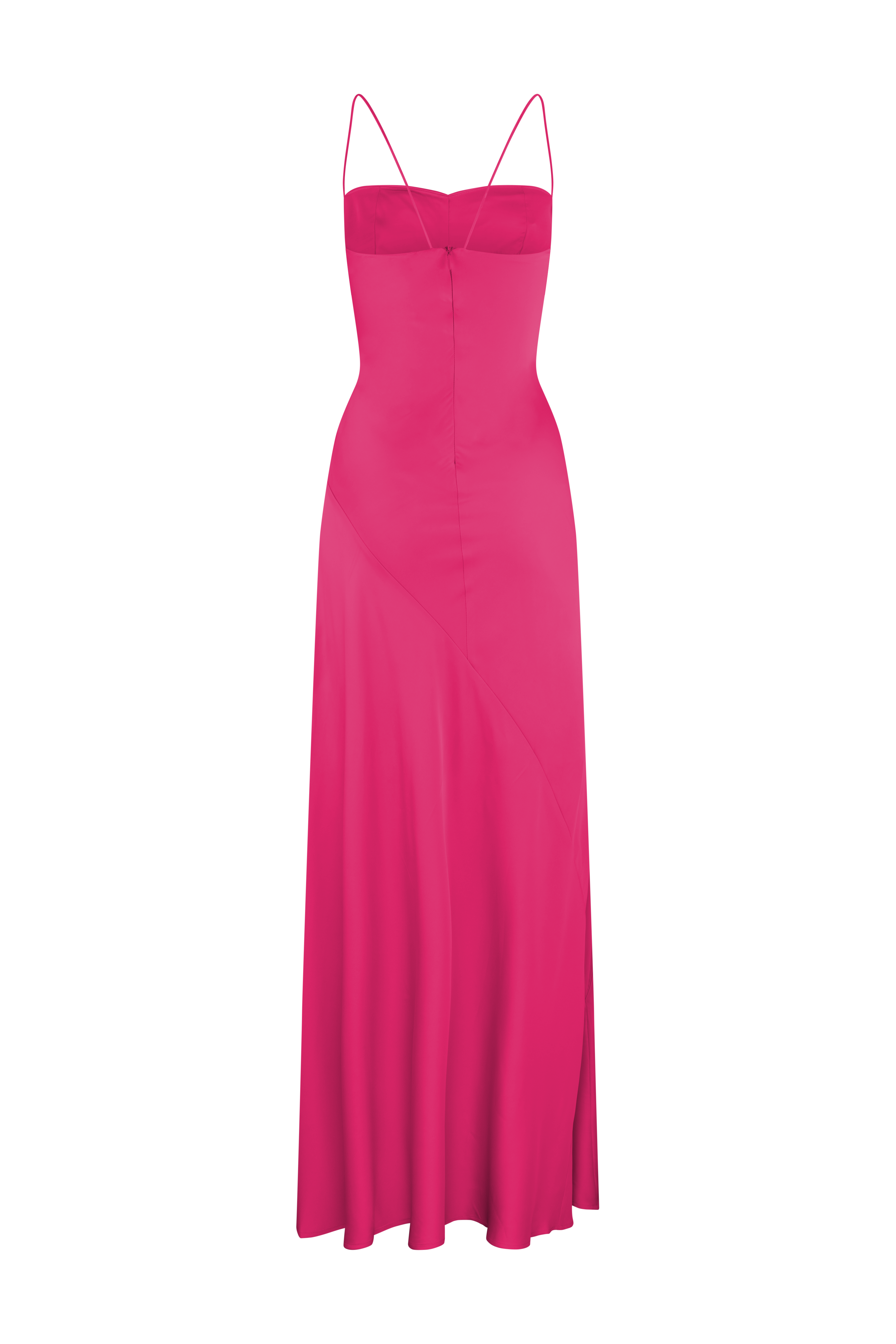 GAIA GOWN: HOT PINK HNTR THE LABEL