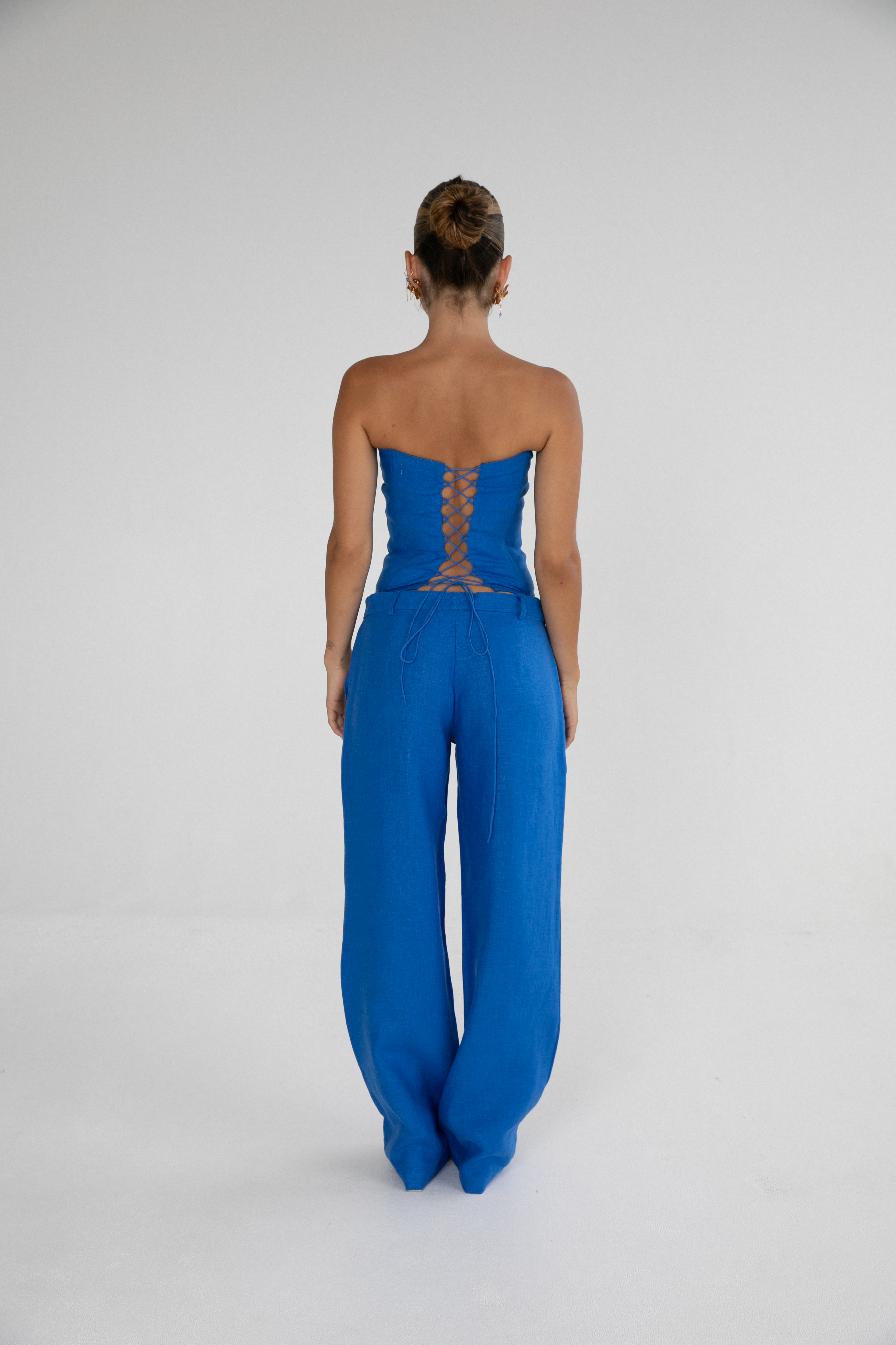 Luiza corset | Cobalt