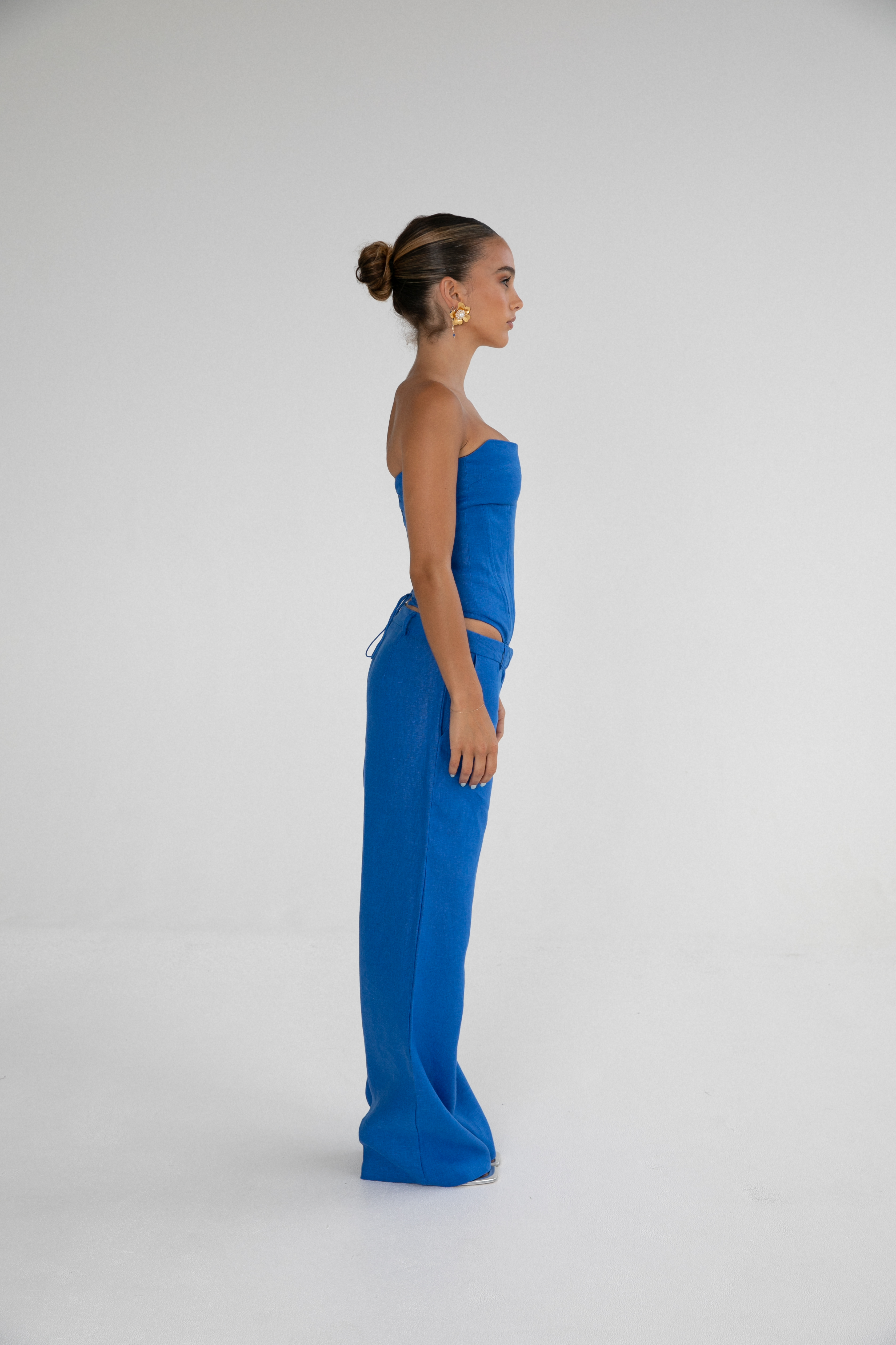 Luiza corset | Cobalt