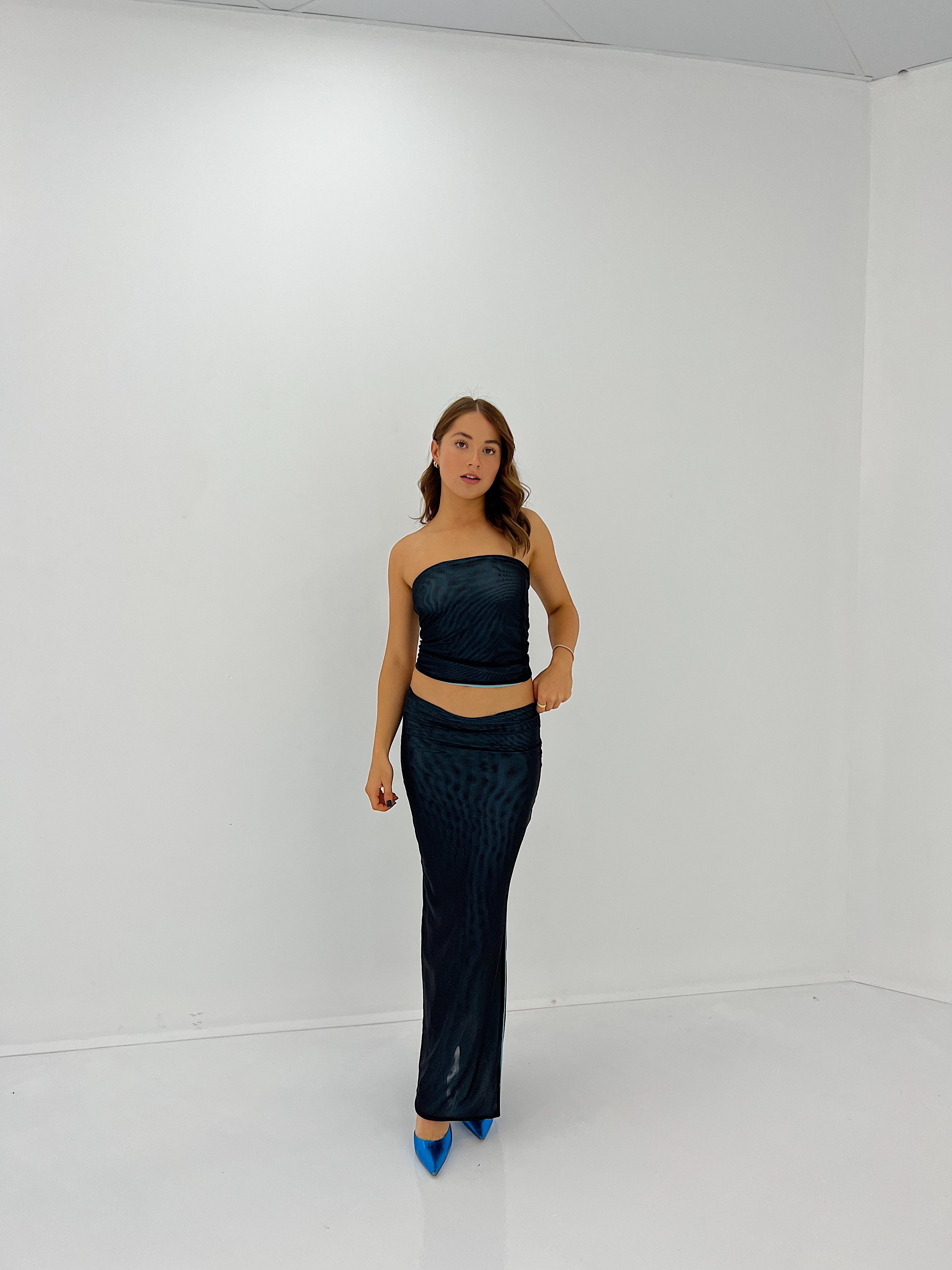 BEATRIX SKIRT HNTR THE LABEL
