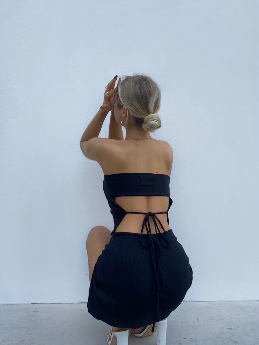 TIMOTHY TOP: BLACK hntrthelabel