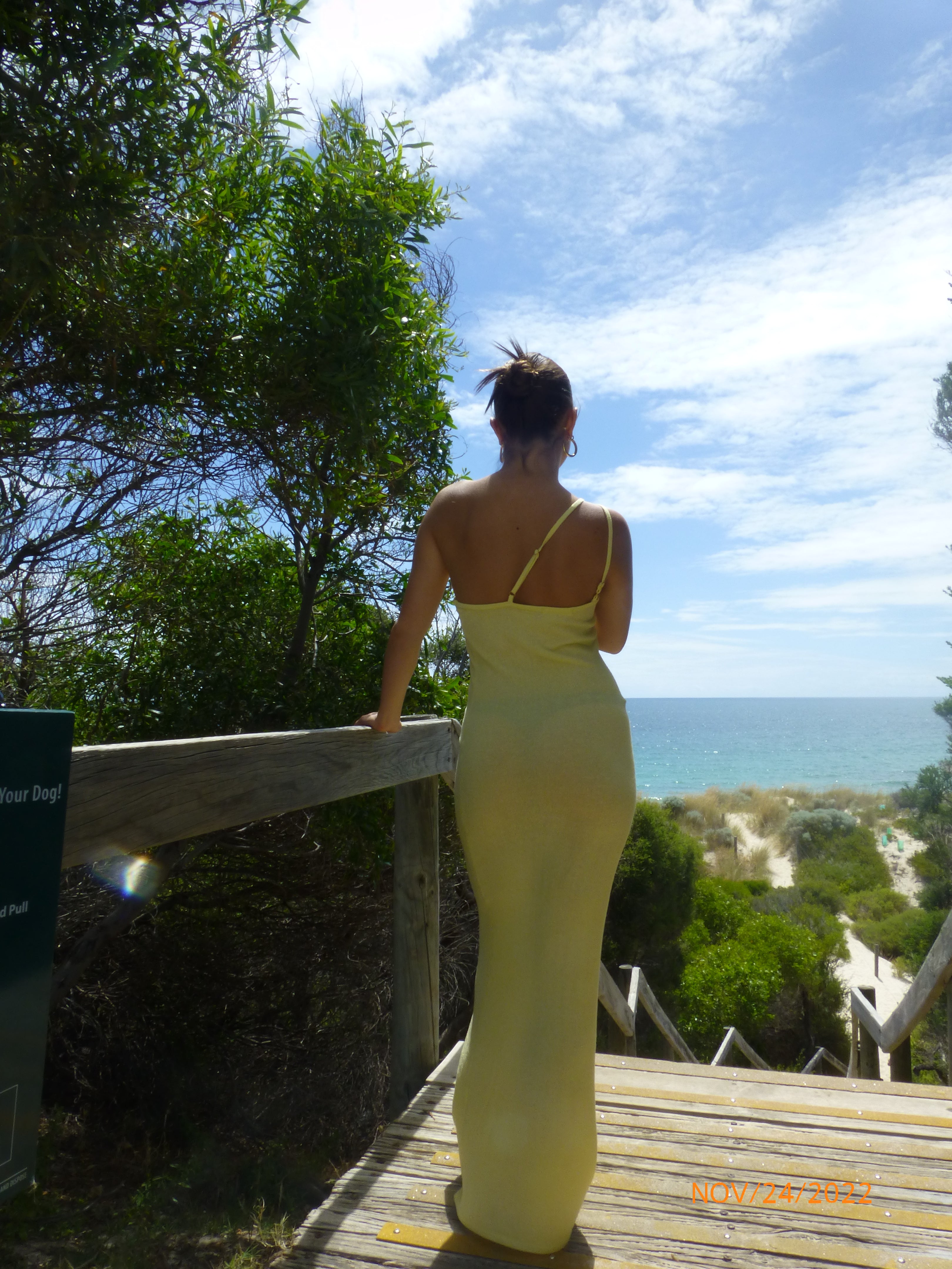 KNIT MAXI: lemon