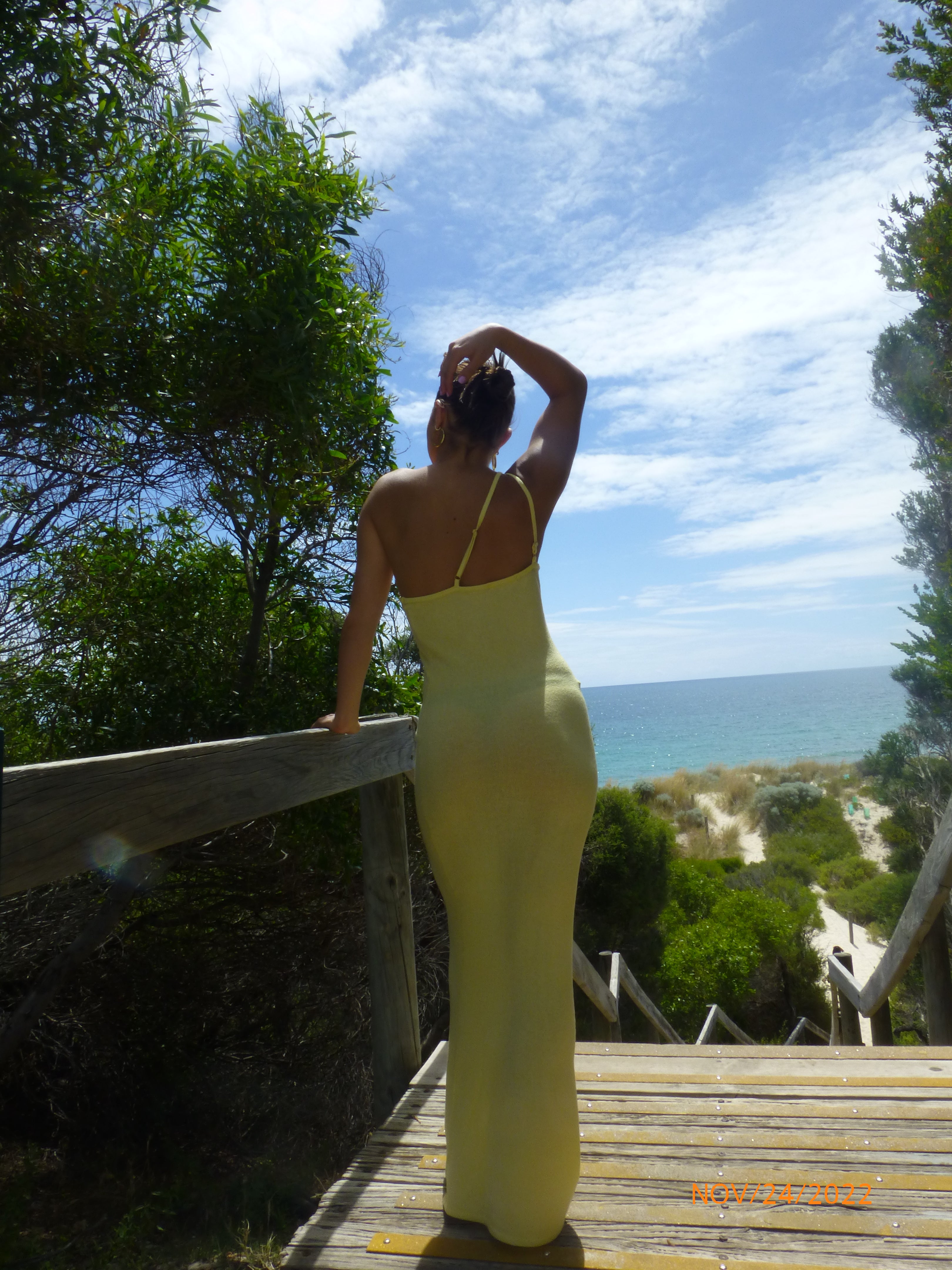 KNIT MAXI: lemon