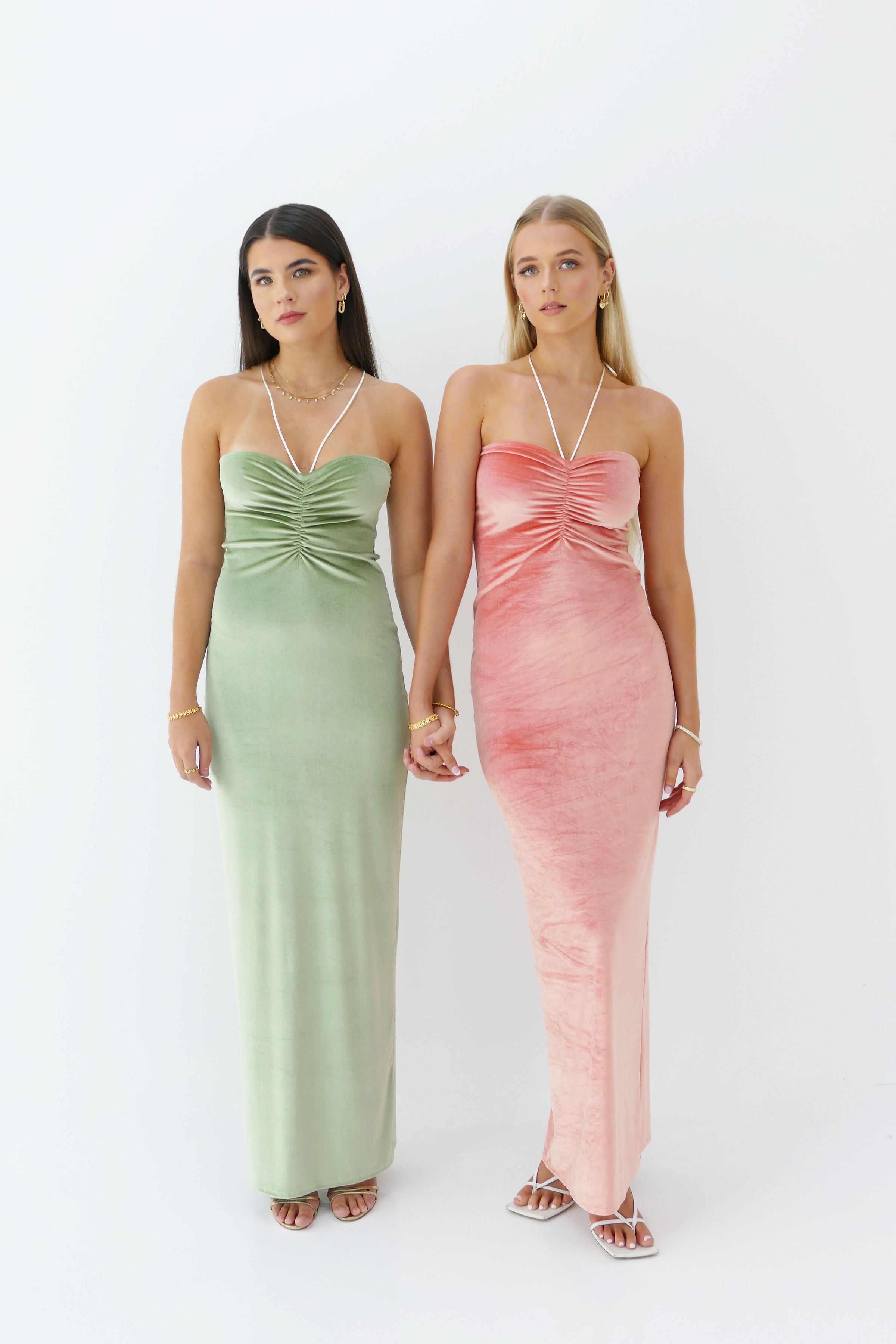 LULU GOWN: olive - hntrthelabel