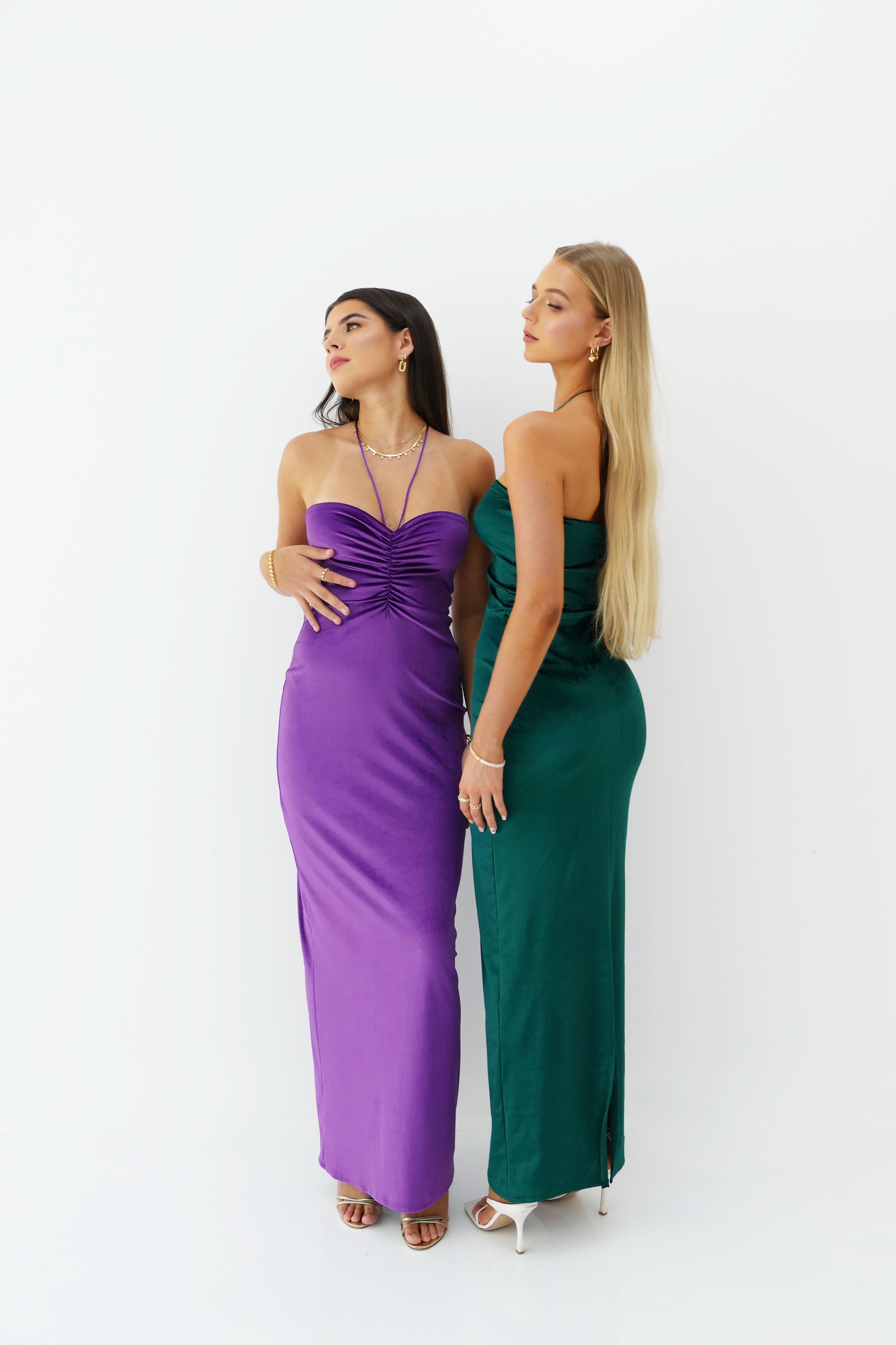 LULU GOWN: purple - hntrthelabel