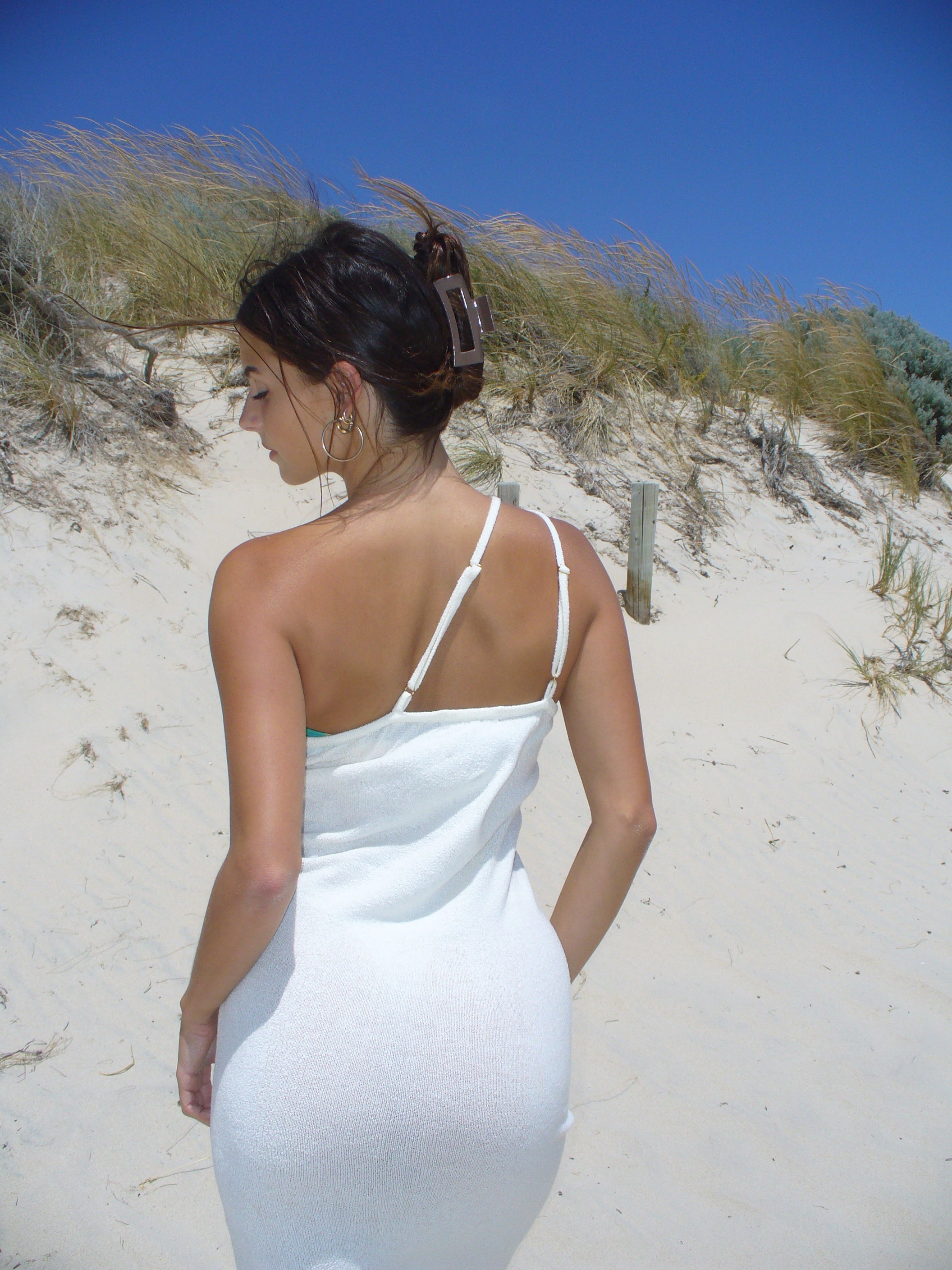 KNIT MAXI IVORY M/L EX STORE STOCK