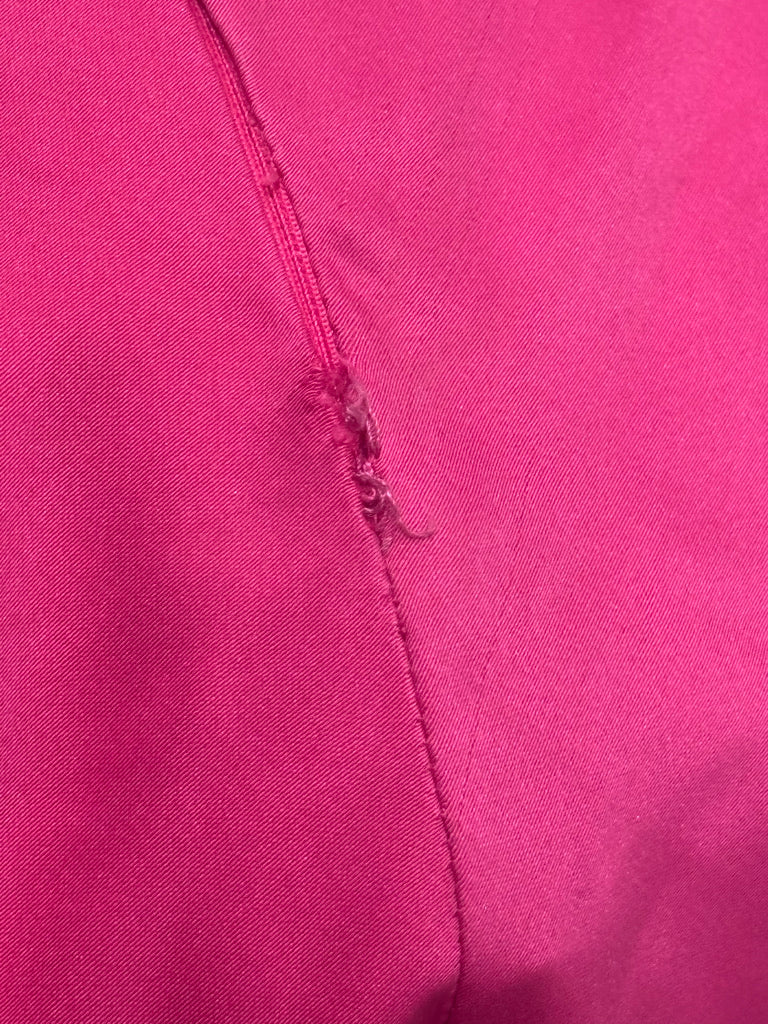 GAIA GOWN HOT PINK | EX RENTAL - PULLED FABRIC HNTR THE LABEL