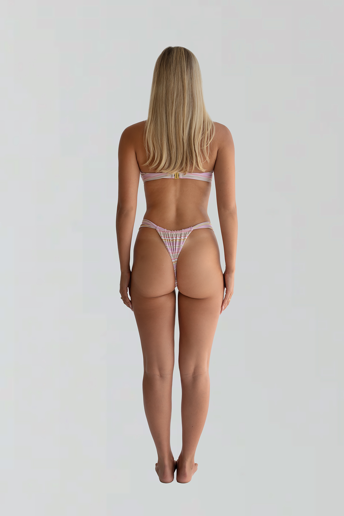 TWIST BANDEAU | SHERBET STRIPE