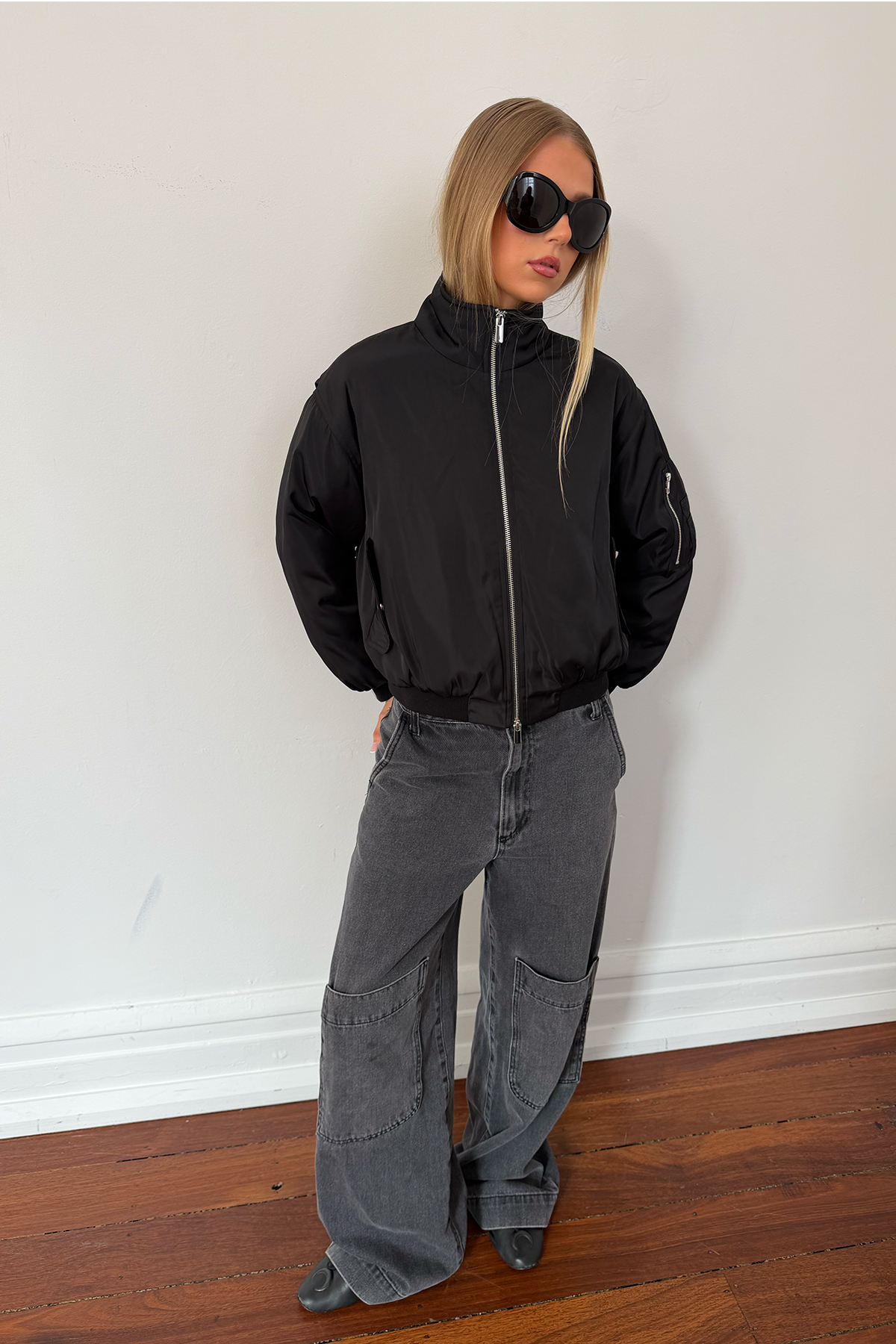 Capsule Bomber Jacket HNTR THE LABEL