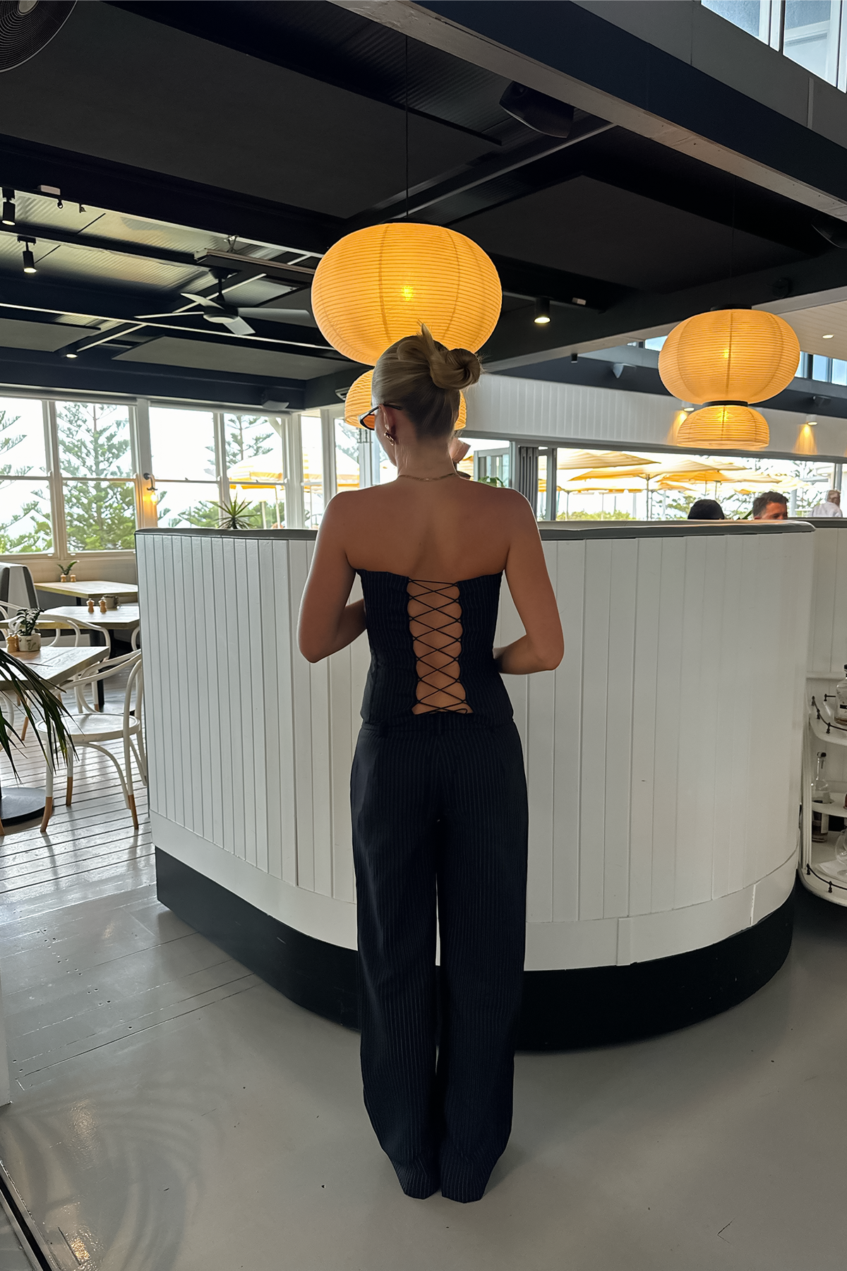 Ipanema pant | Pinstripe