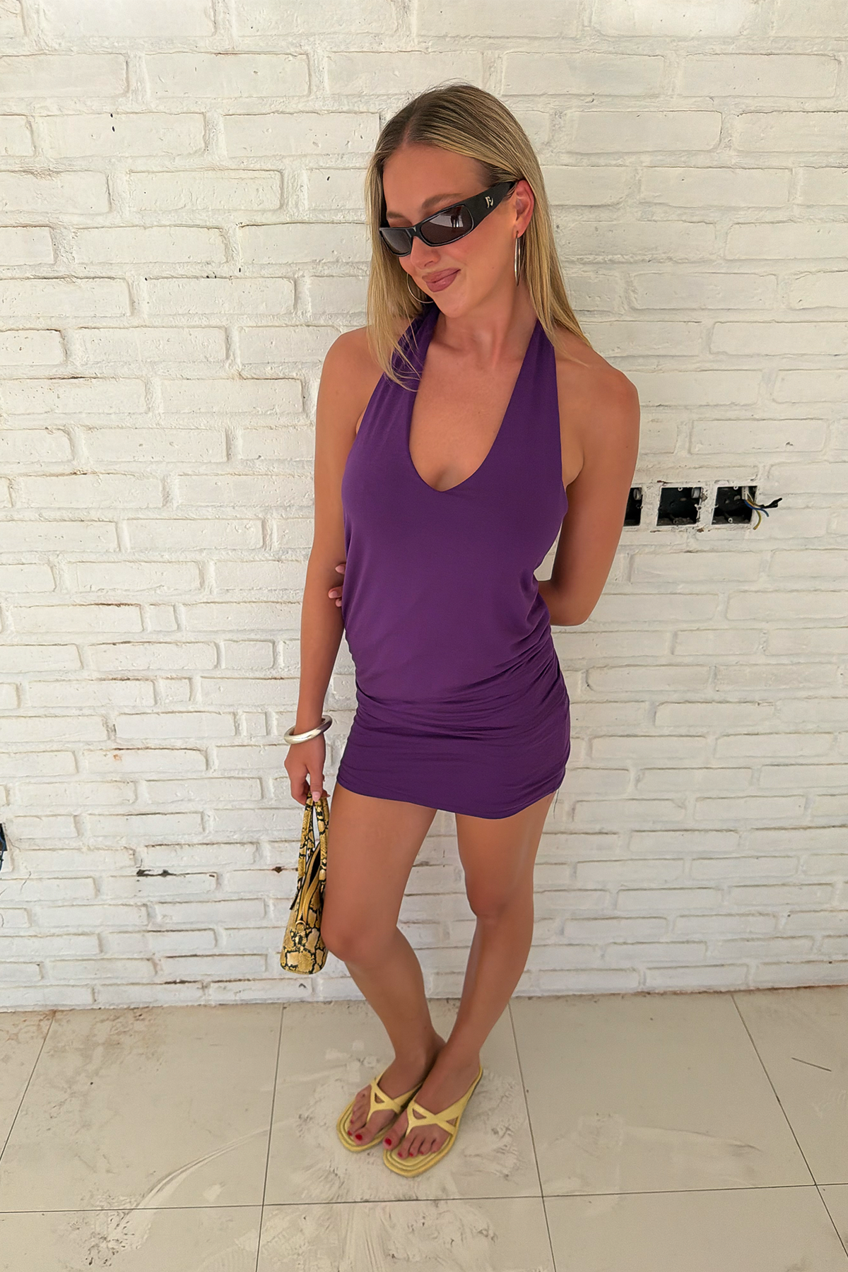 ASPEN MINI DRESS | VIOLET HNTR THE LABEL