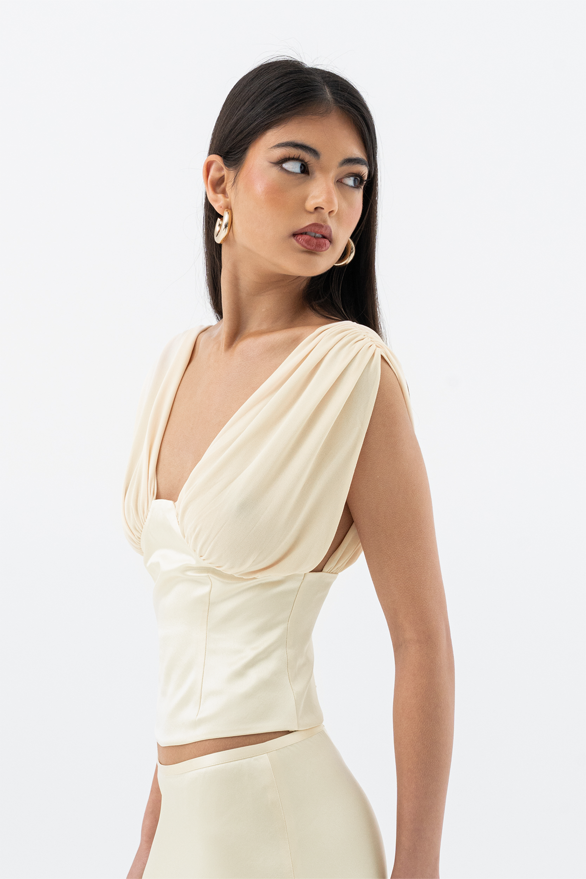 KAIA GOWN | CHAMPAGNE HNTR THE LABEL