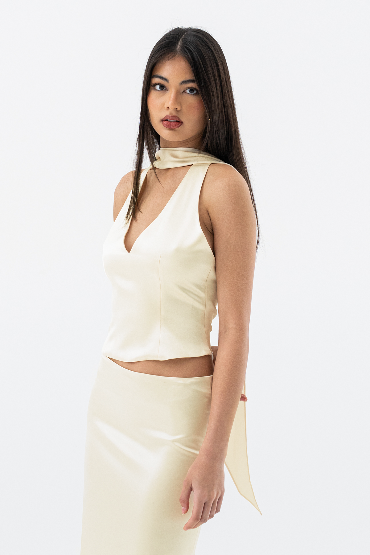 KENDAL GOWN | CHAMPAGNE HNTR THE LABEL