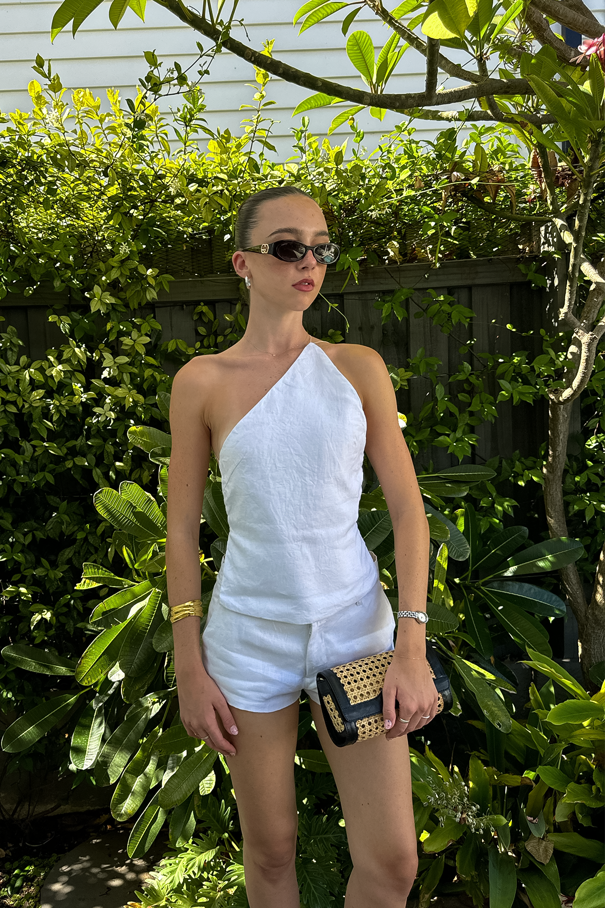 SAM TOP | White