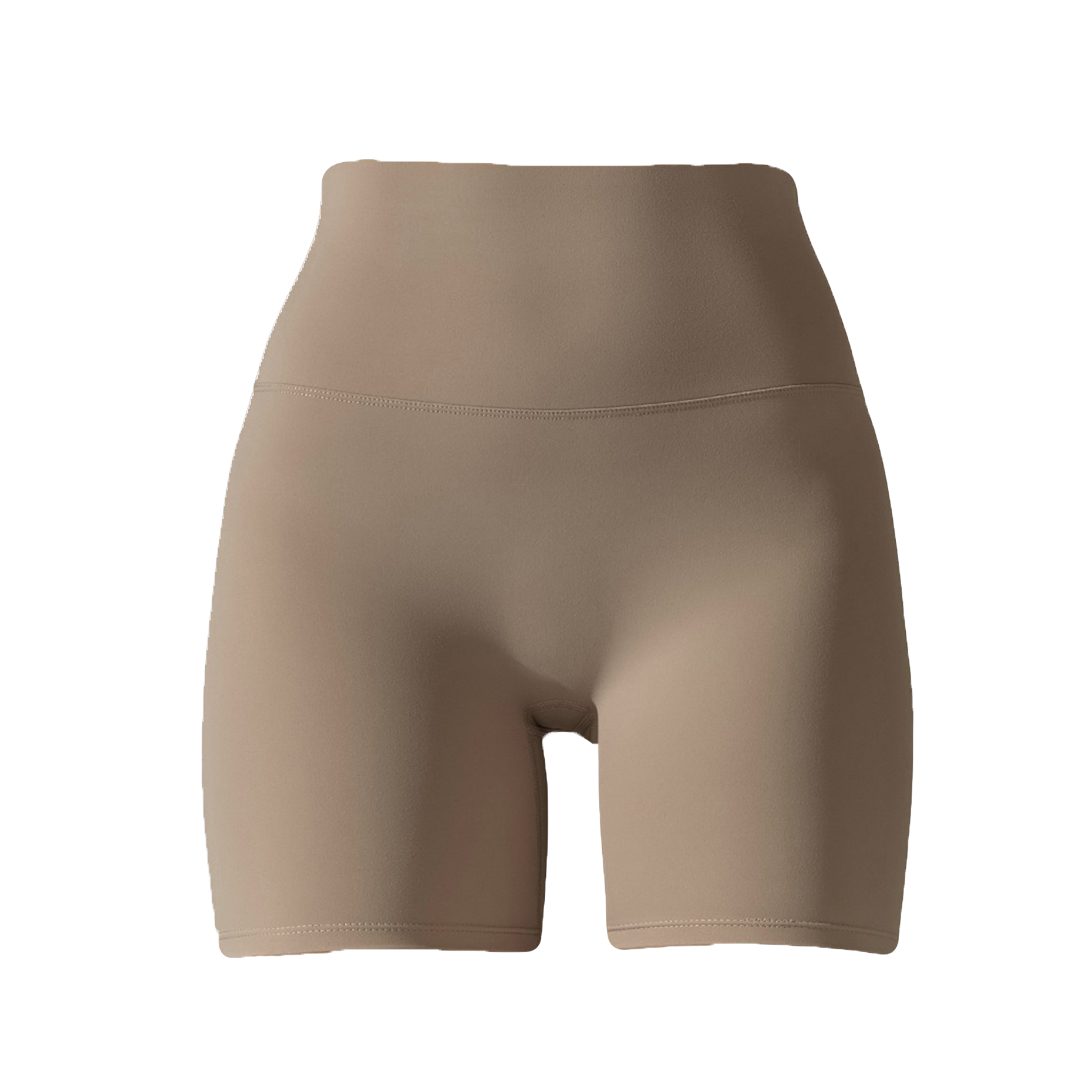 Luxe seamless shorts: light mocha