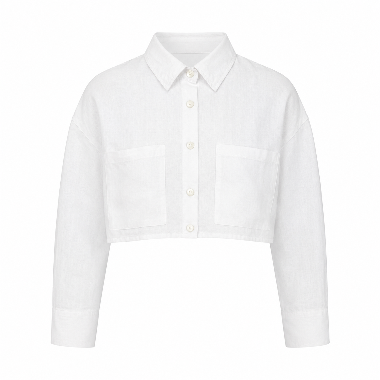 KATE CROP | WHITE HNTR THE LABEL