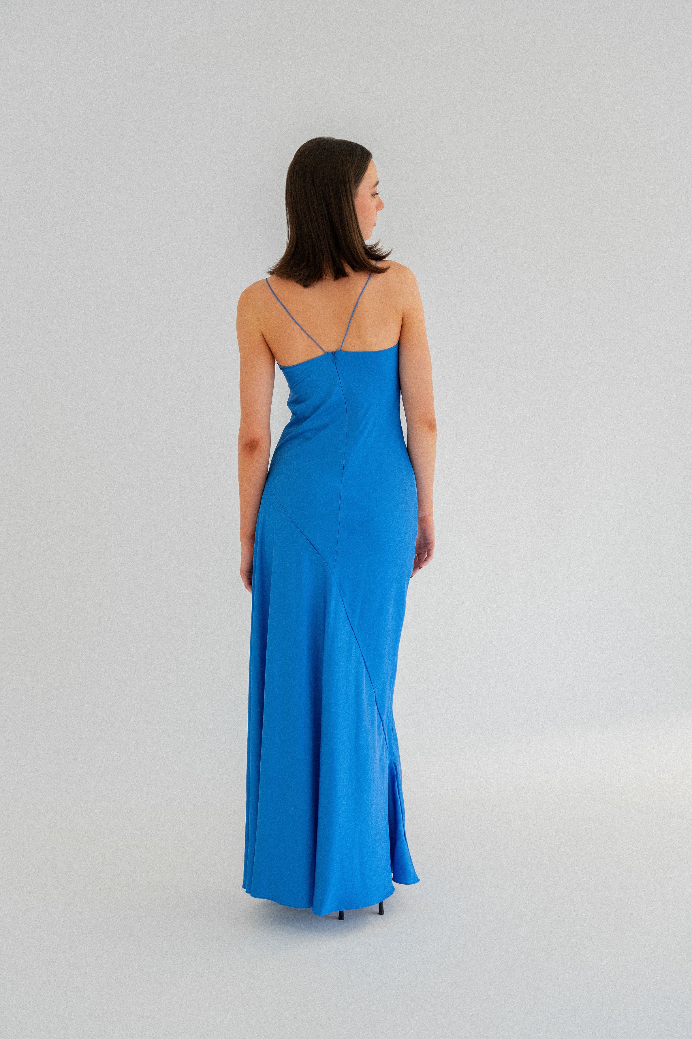 GAIA GOWN: AZUL