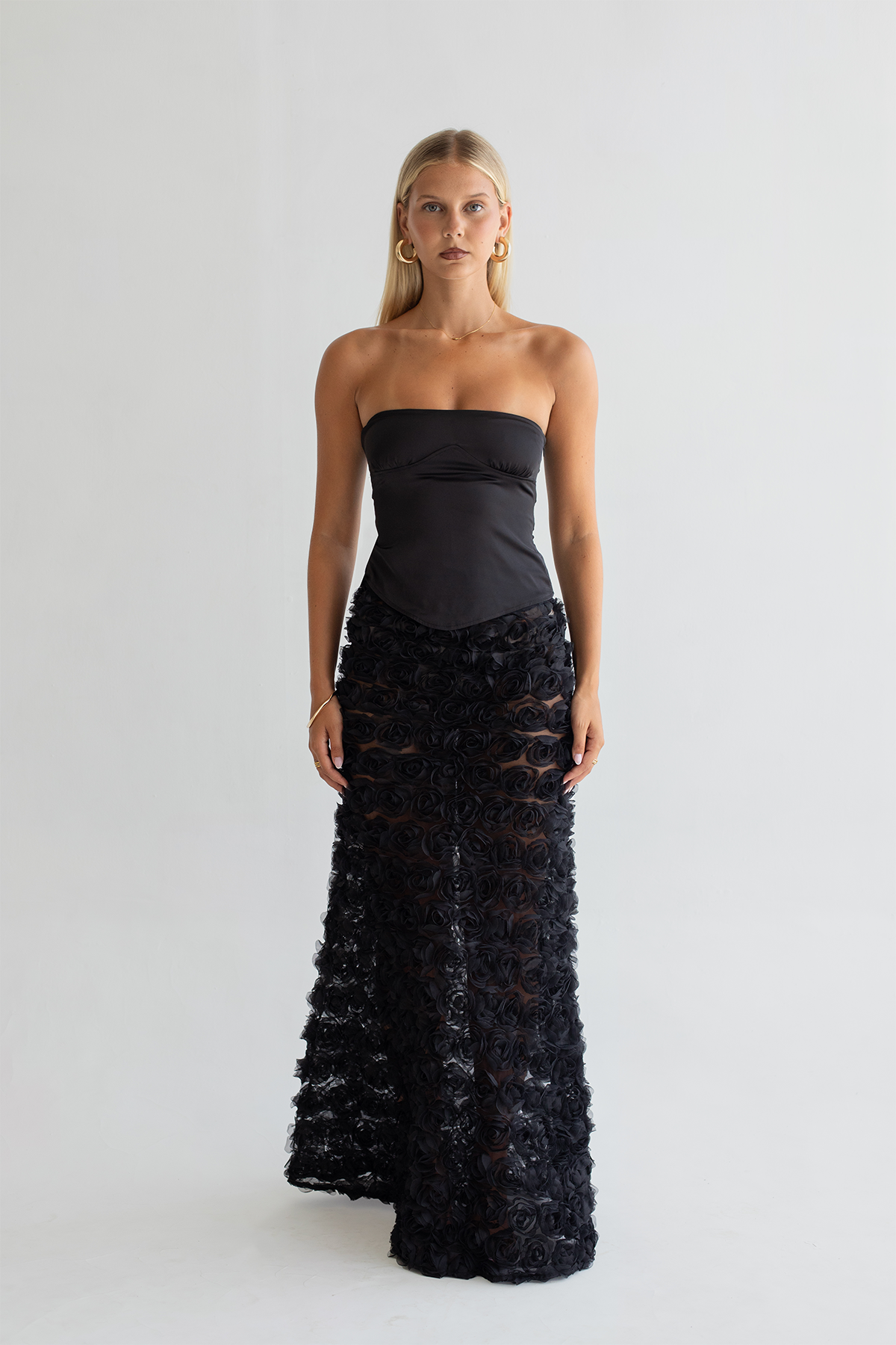 TILLIE GOWN - BLACK