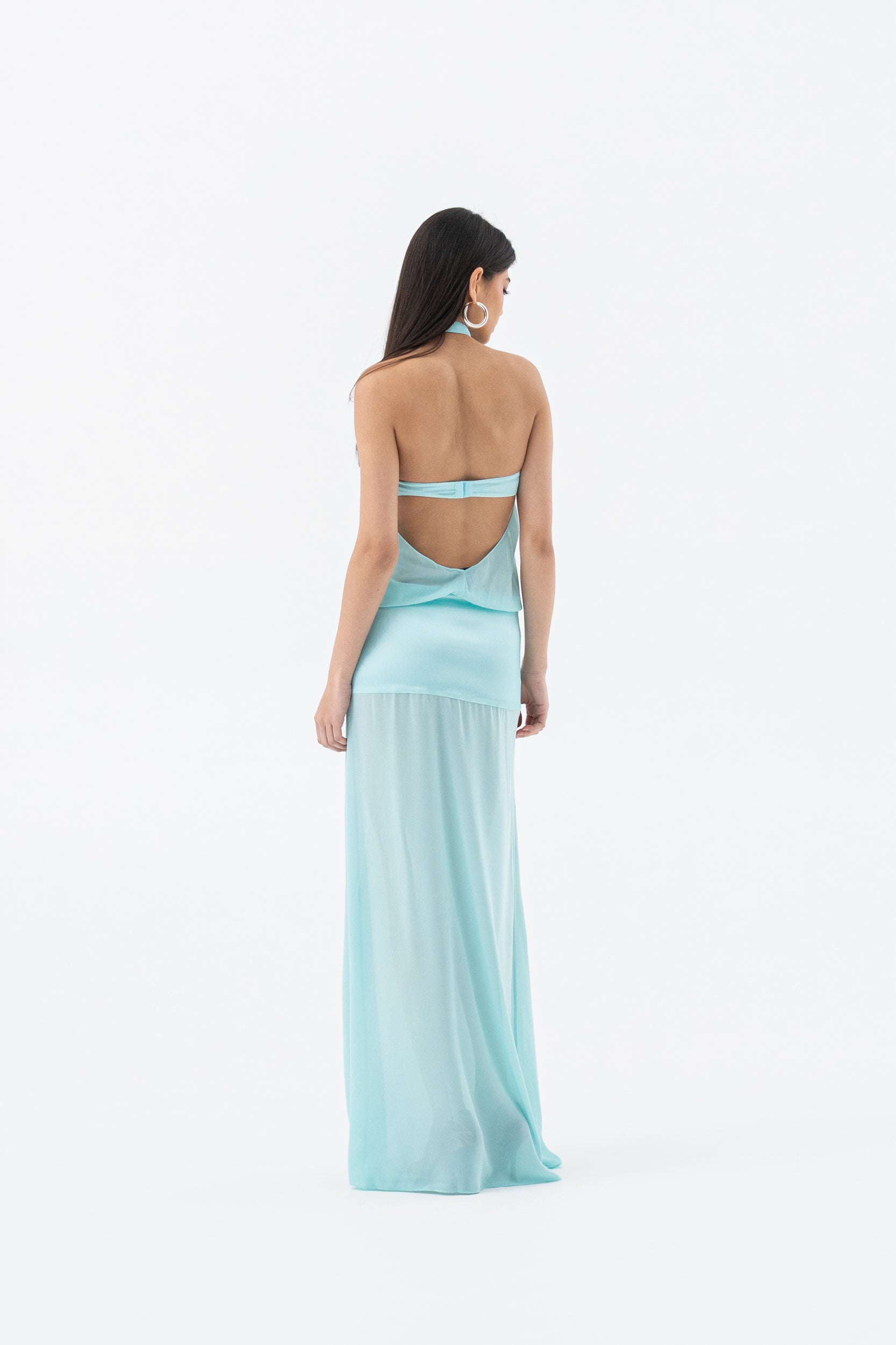 SIENNA DRESS | AQUA HNTR THE LABEL