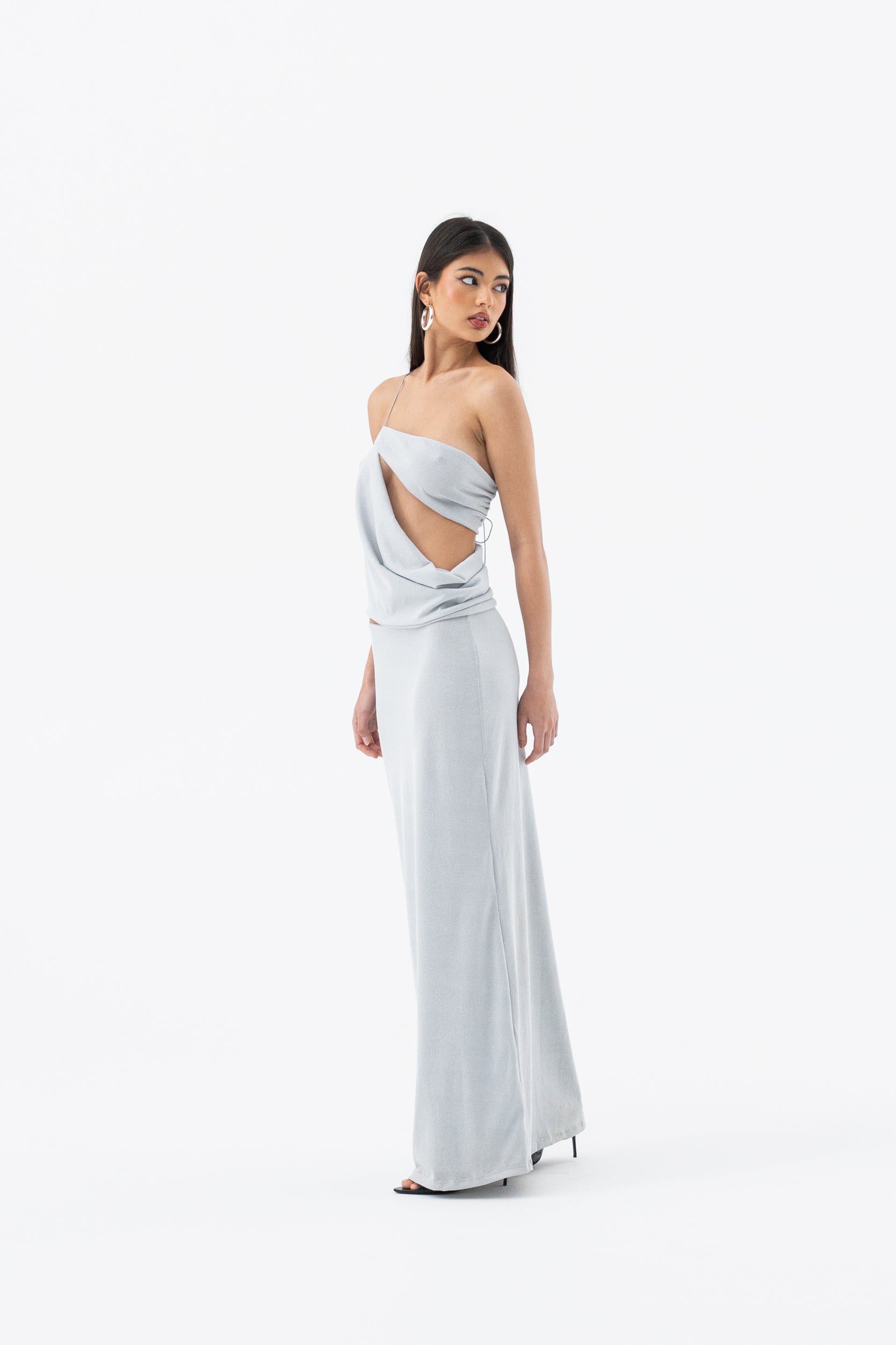 GEORGIE DRESS | SILVER HNTR THE LABEL
