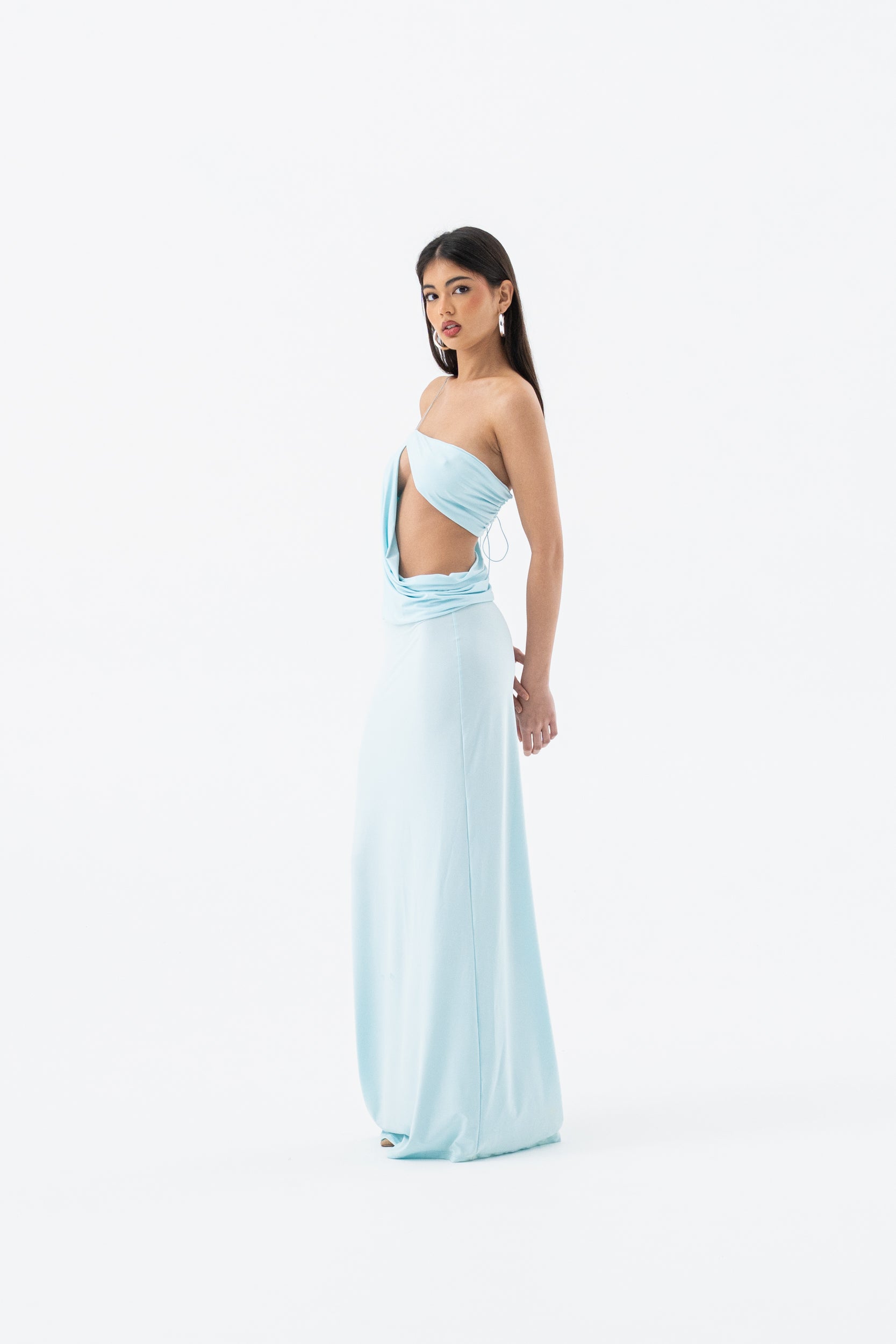 GEORGIE DRESS | AQUA HNTR THE LABEL