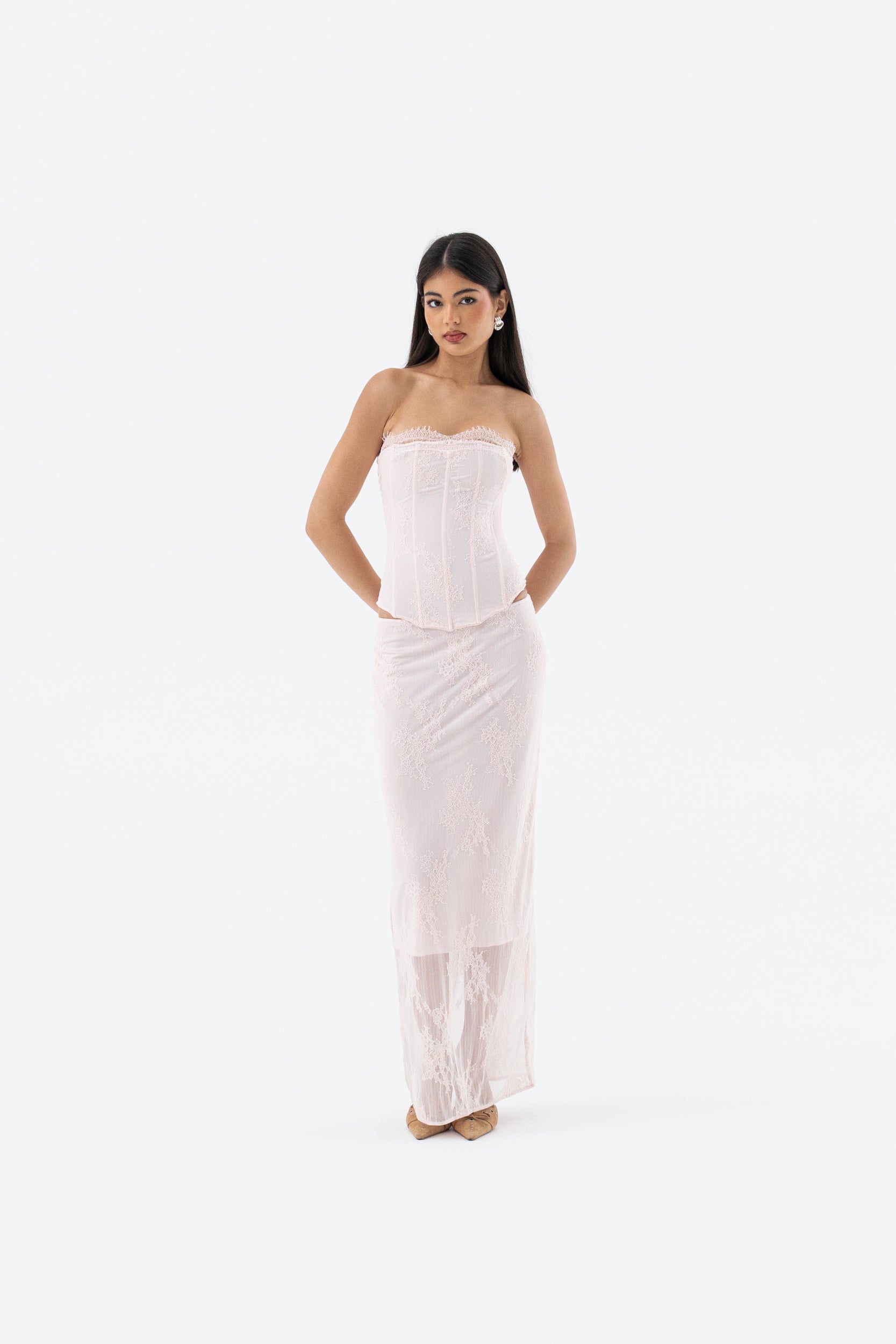 INEZ CORSET | BLUSH HNTR THE LABEL