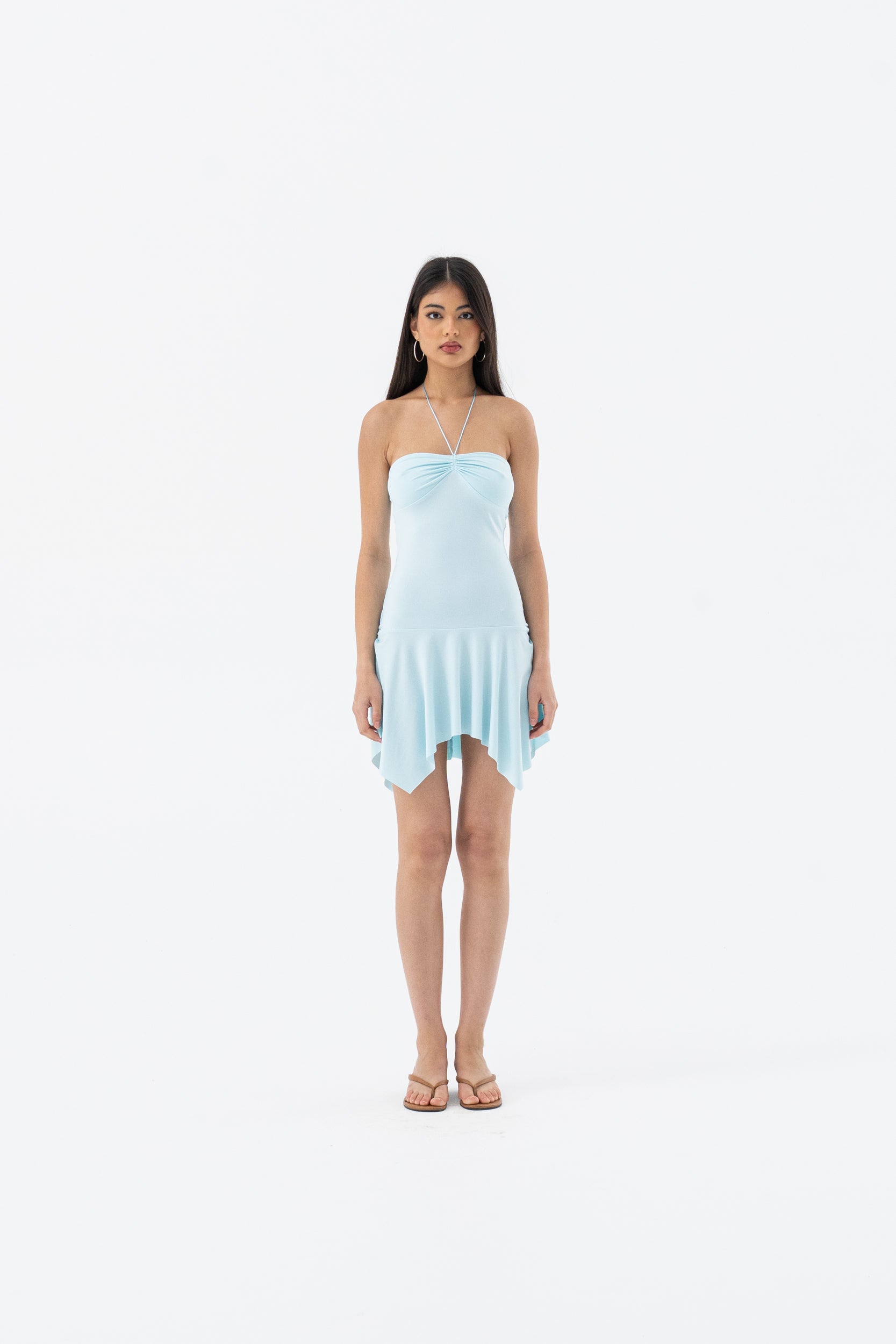 JUNE MINI DRESS | AQUA HNTR THE LABEL
