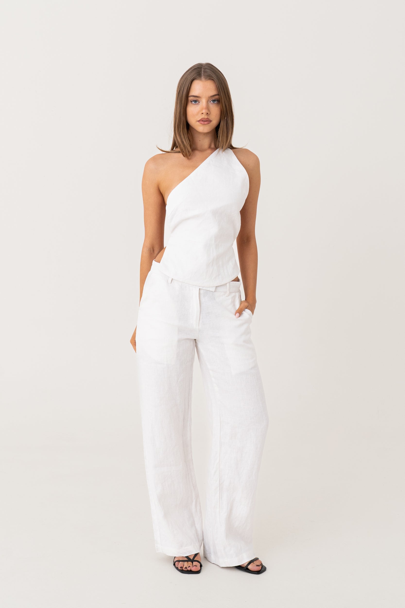 SAM TOP | White