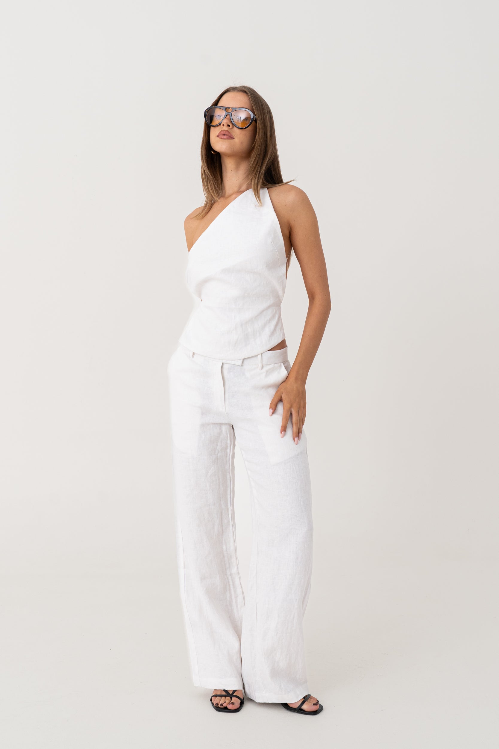 SAM TOP | White