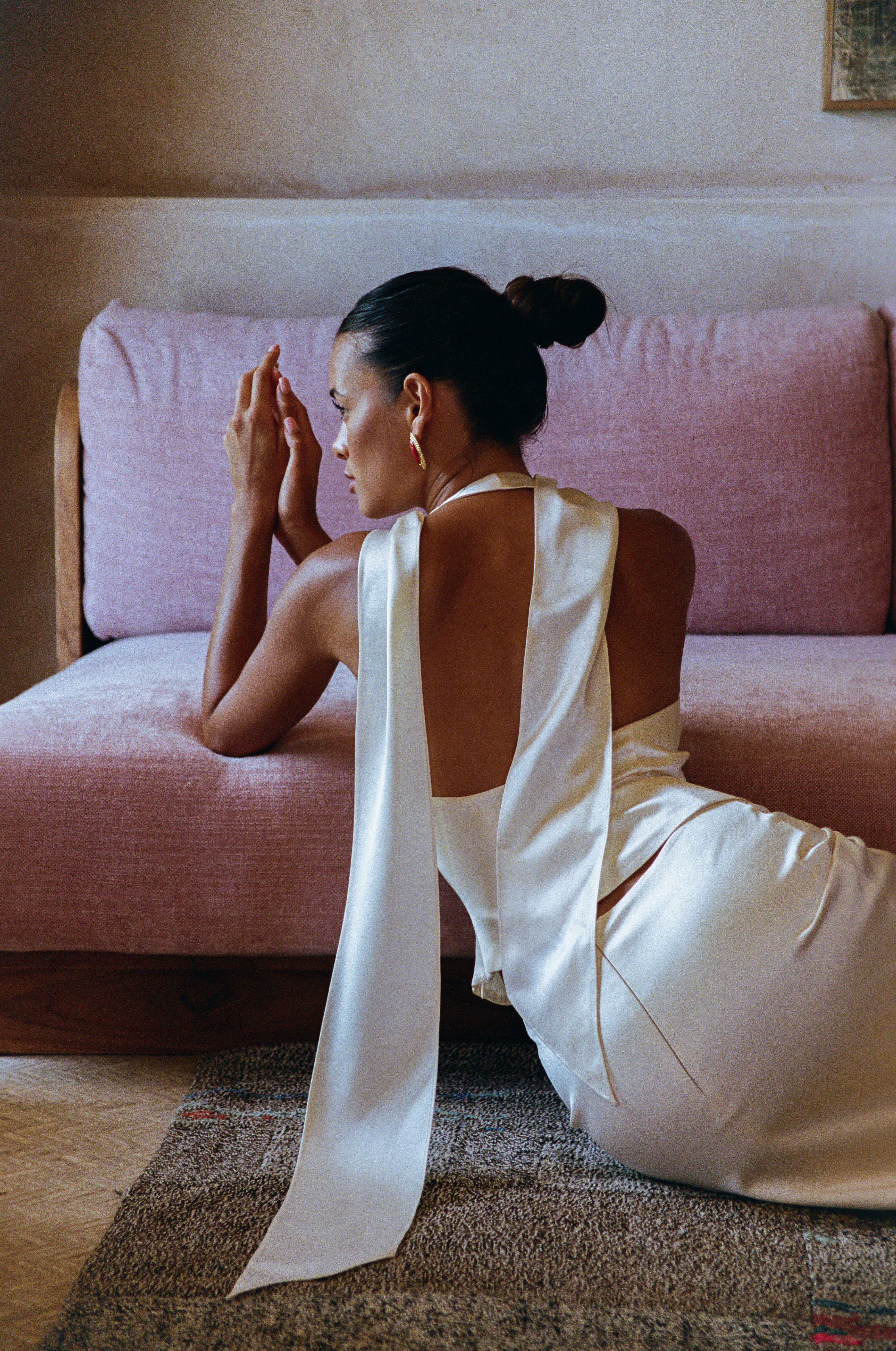 KENDAL GOWN | CHAMPAGNE HNTR THE LABEL