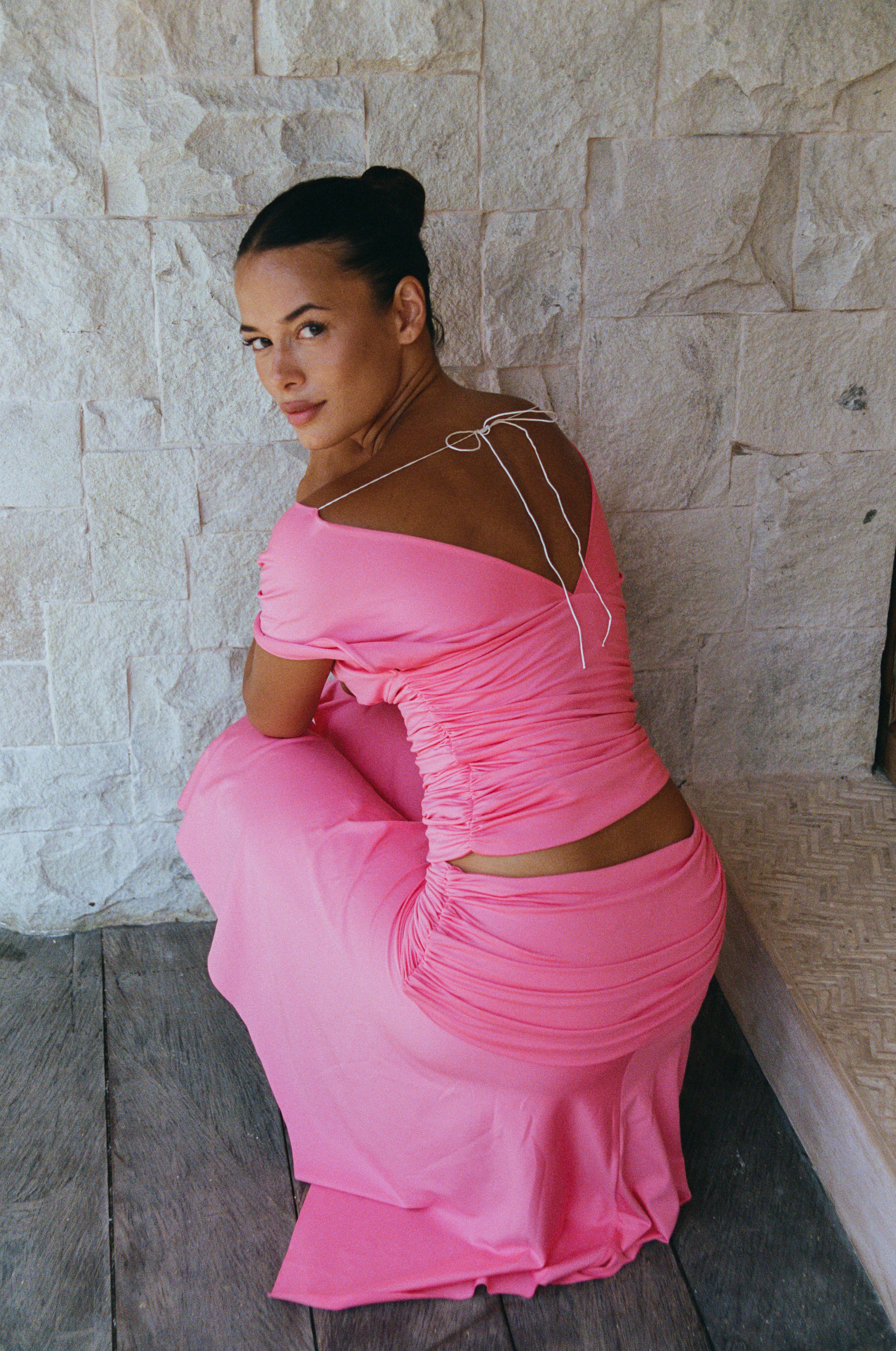 ANDI SKIRT | CORAL HNTR THE LABEL