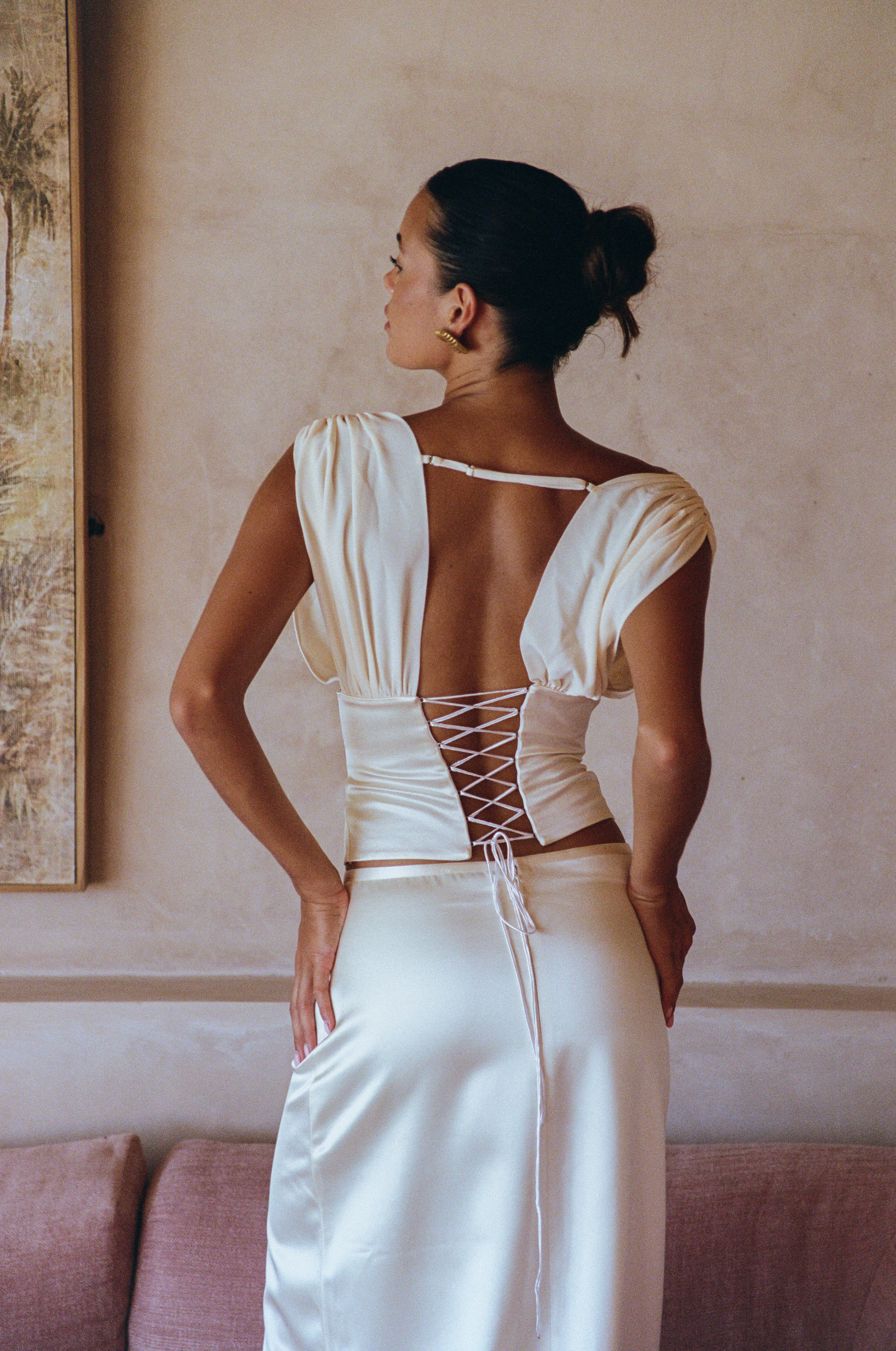 KAIA GOWN | CHAMPAGNE HNTR THE LABEL