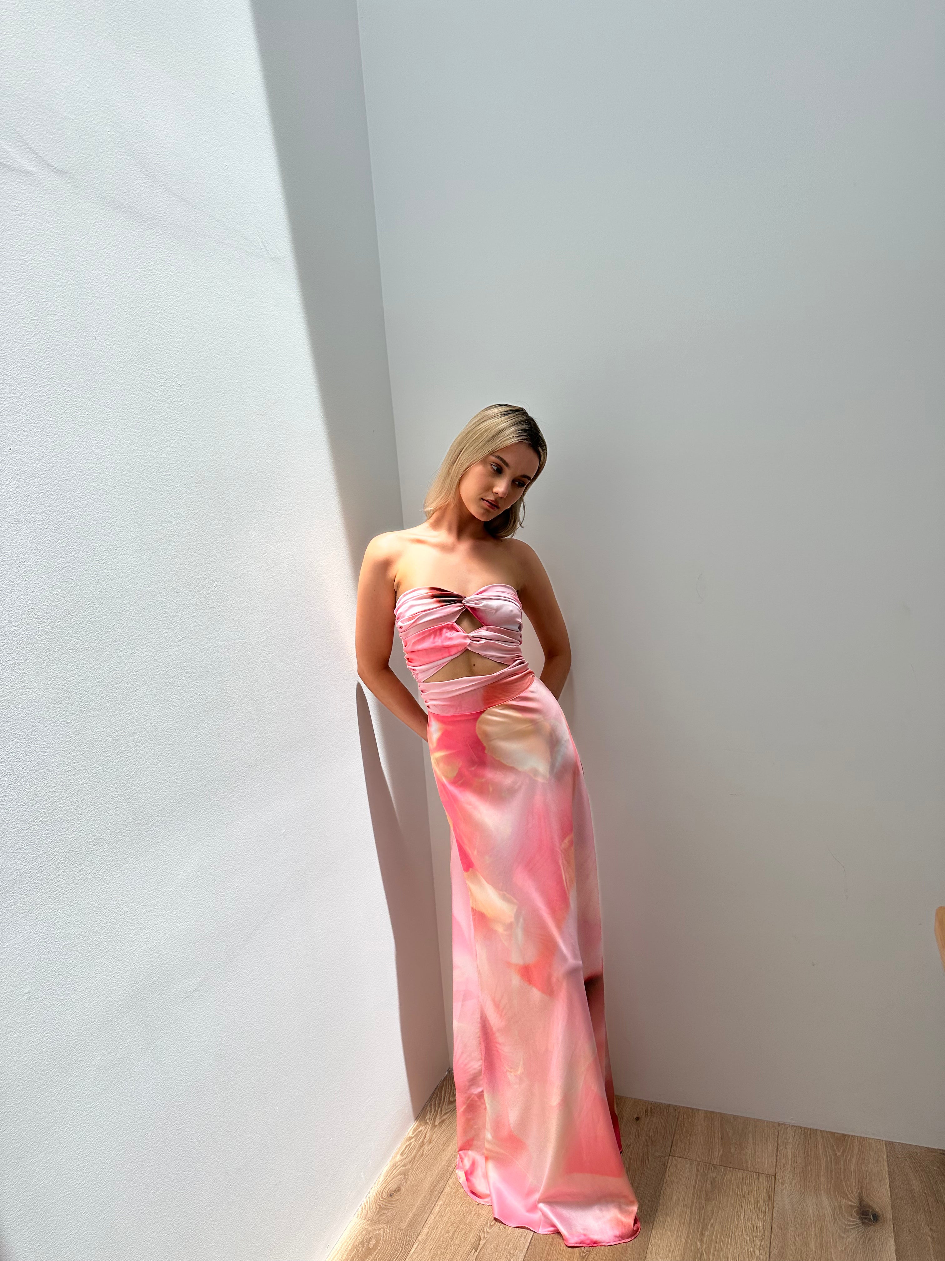 INKA GOWN: lillie print