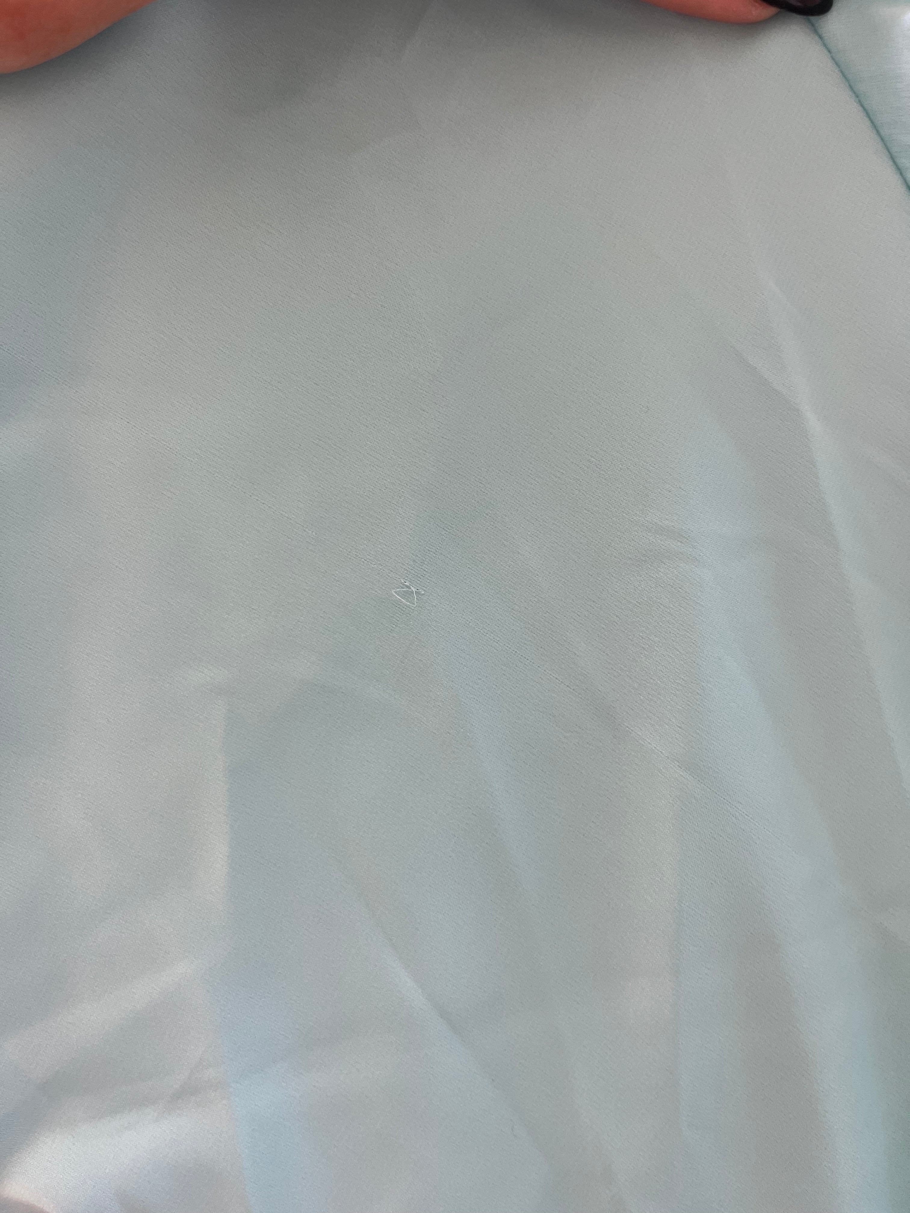 INKA GOWN: AQUA PULL/STAIN SIZE SMALL
