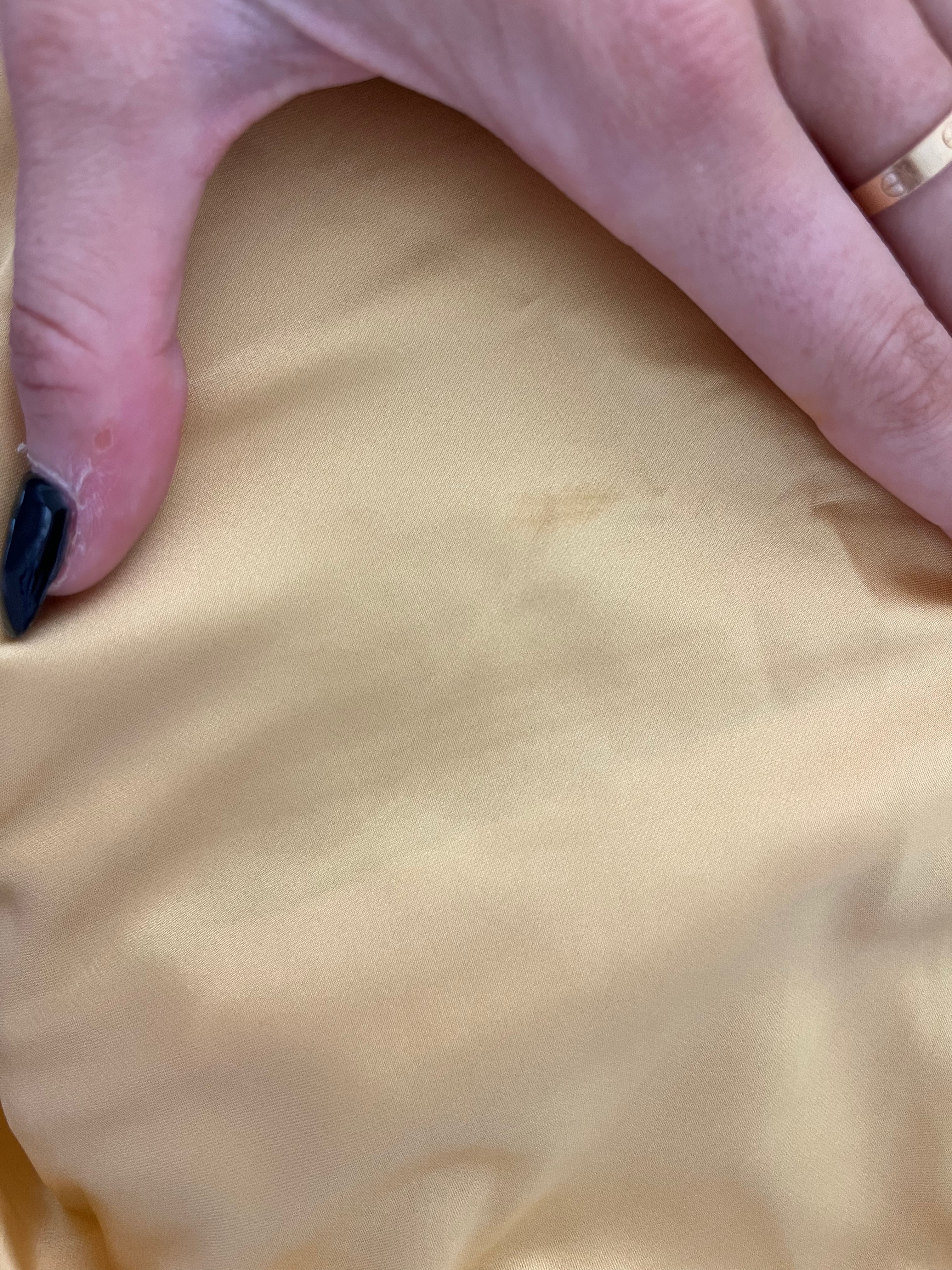 INKA GOWN GOLD SUN STAIN SIZE SMALL