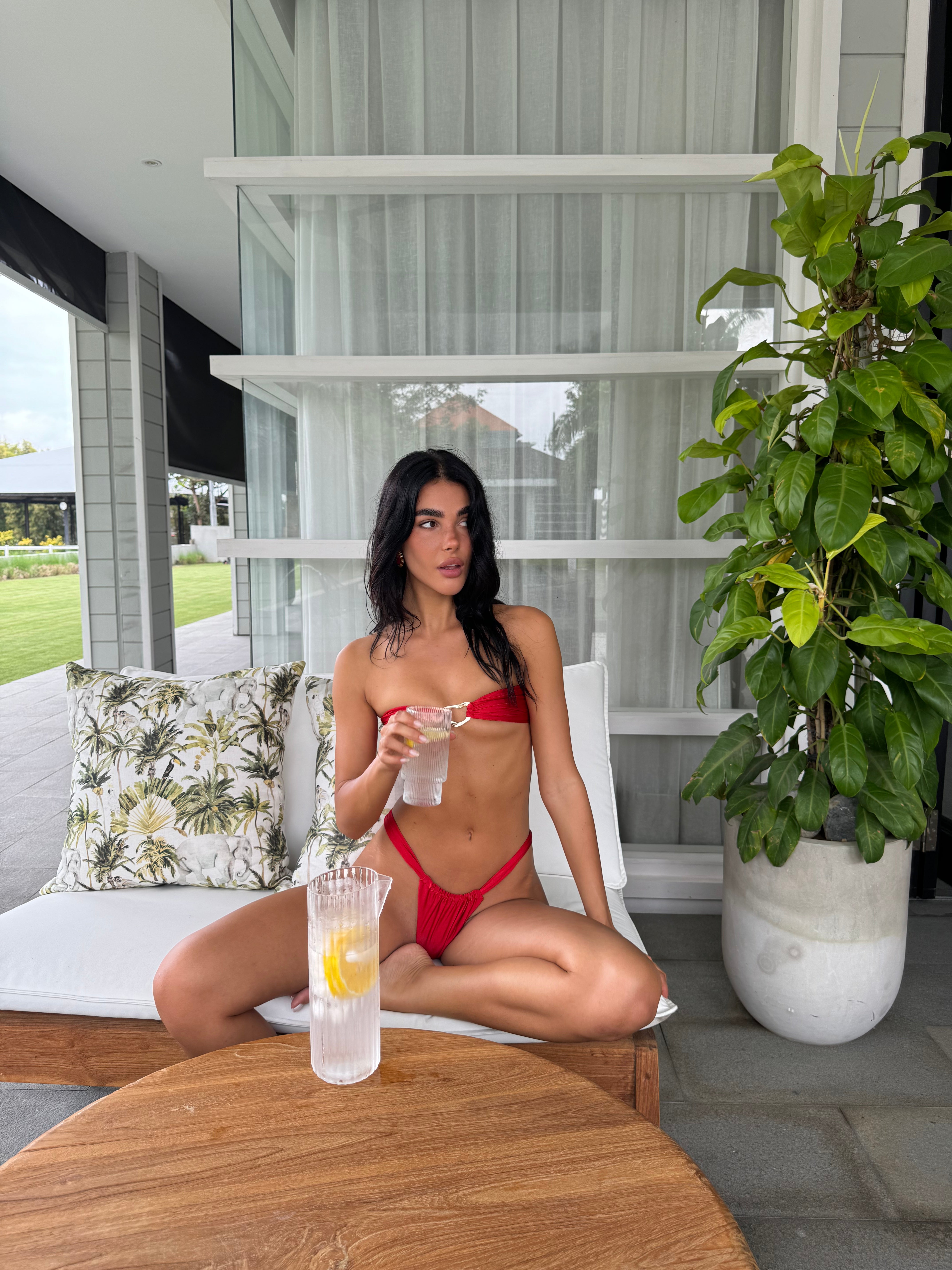 Avah Bandeau | Red