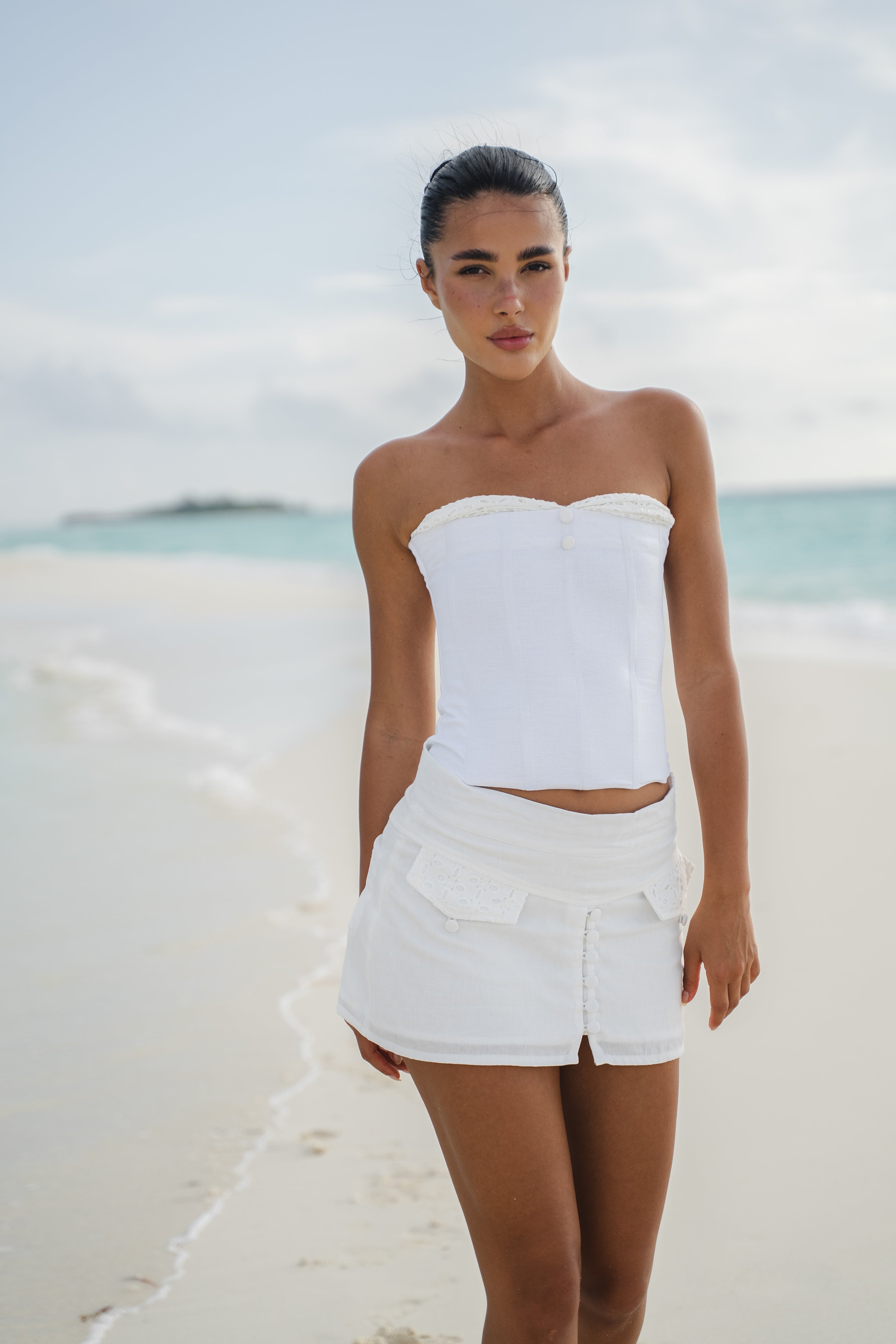Beka Corset | White