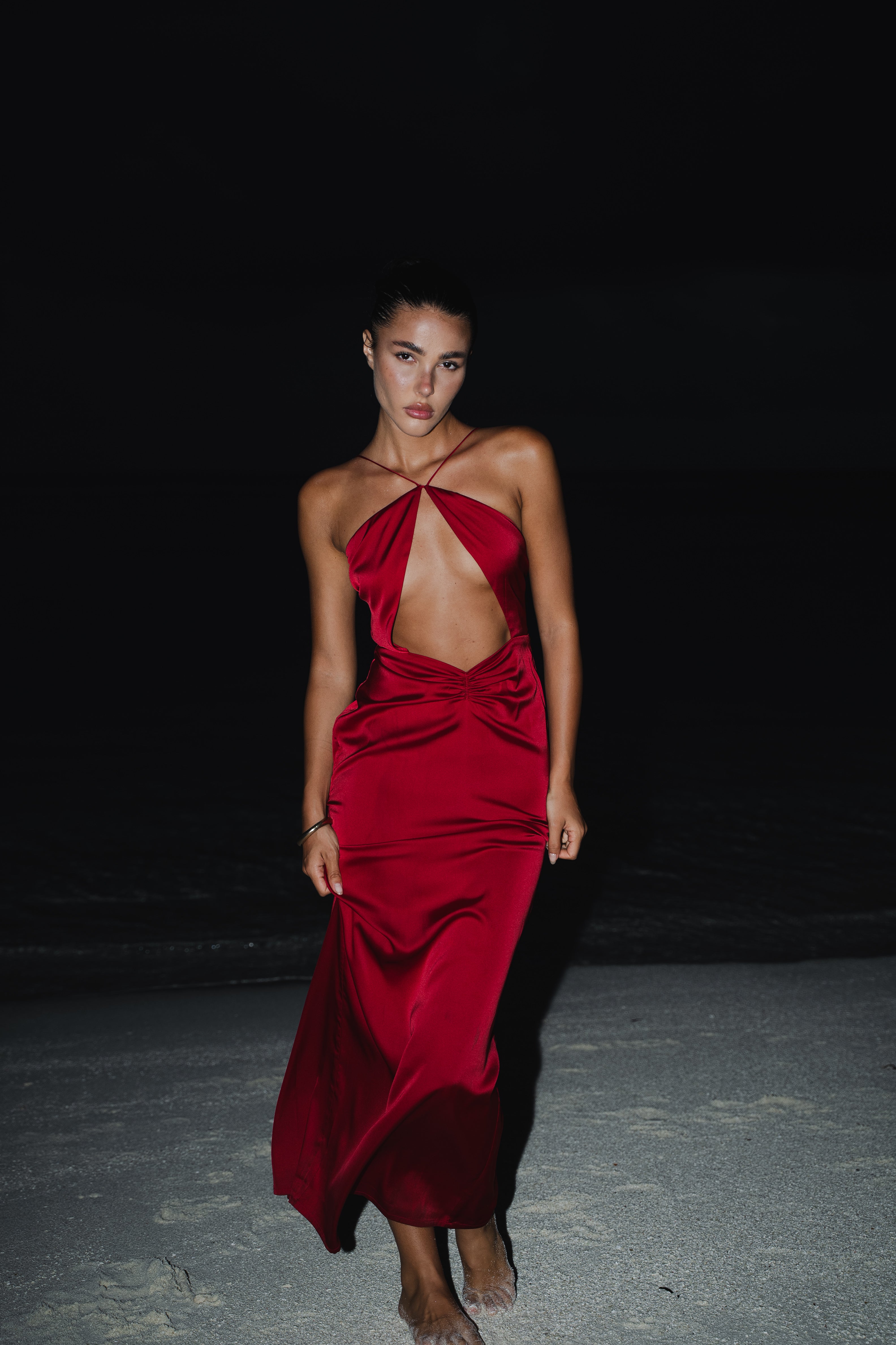 CHLOE GOWN | WINE