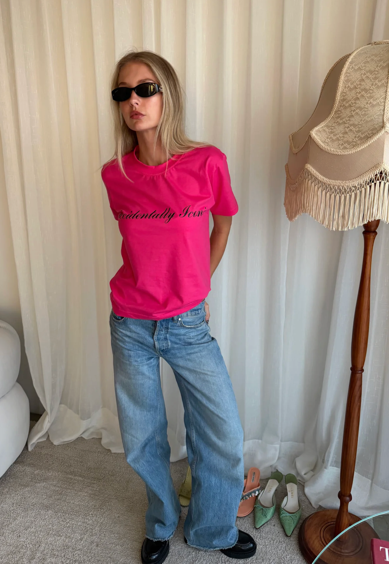 MODE MILA HOT PINK TEE MODE MILA