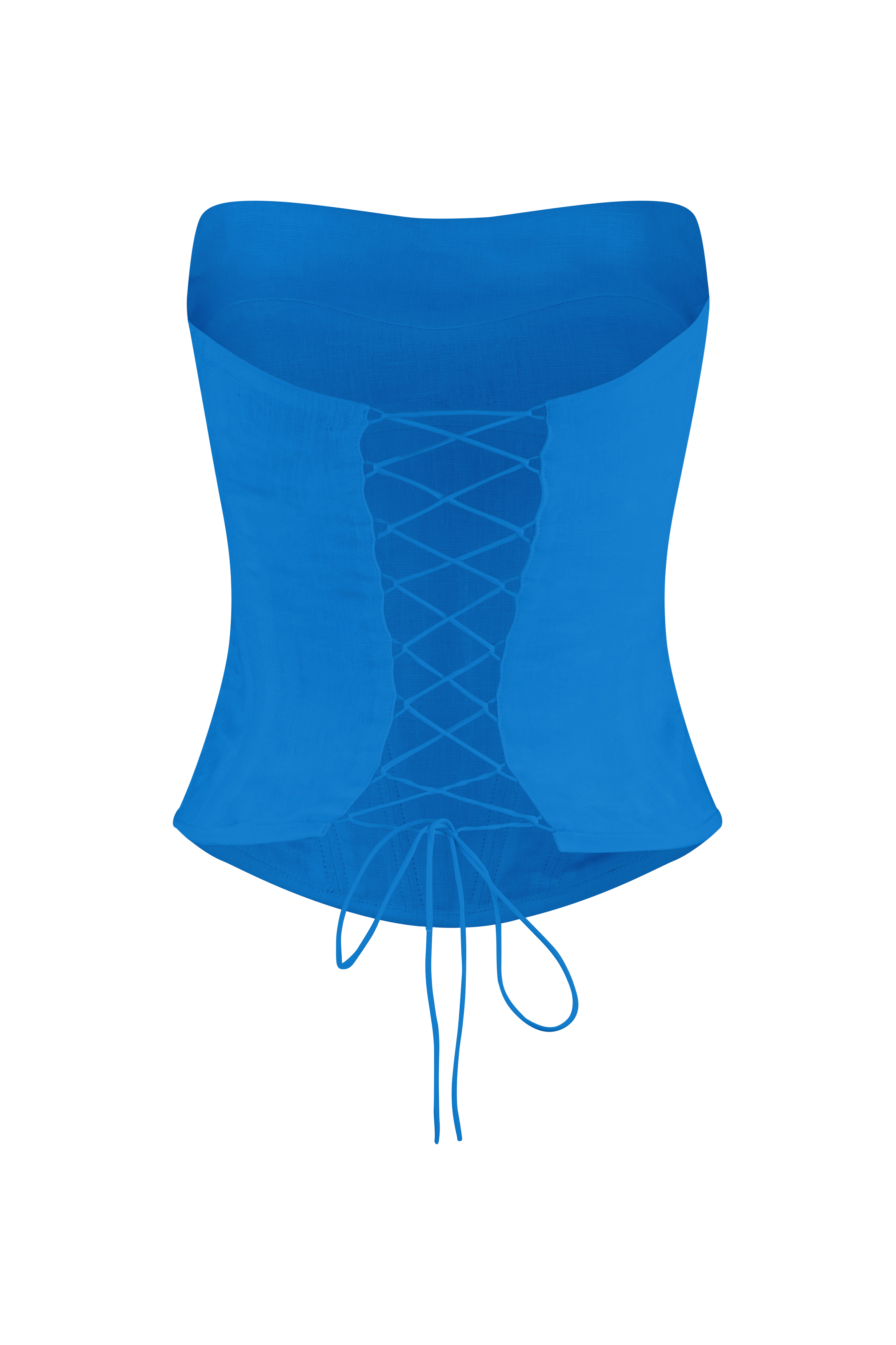Luiza corset: Cobalt