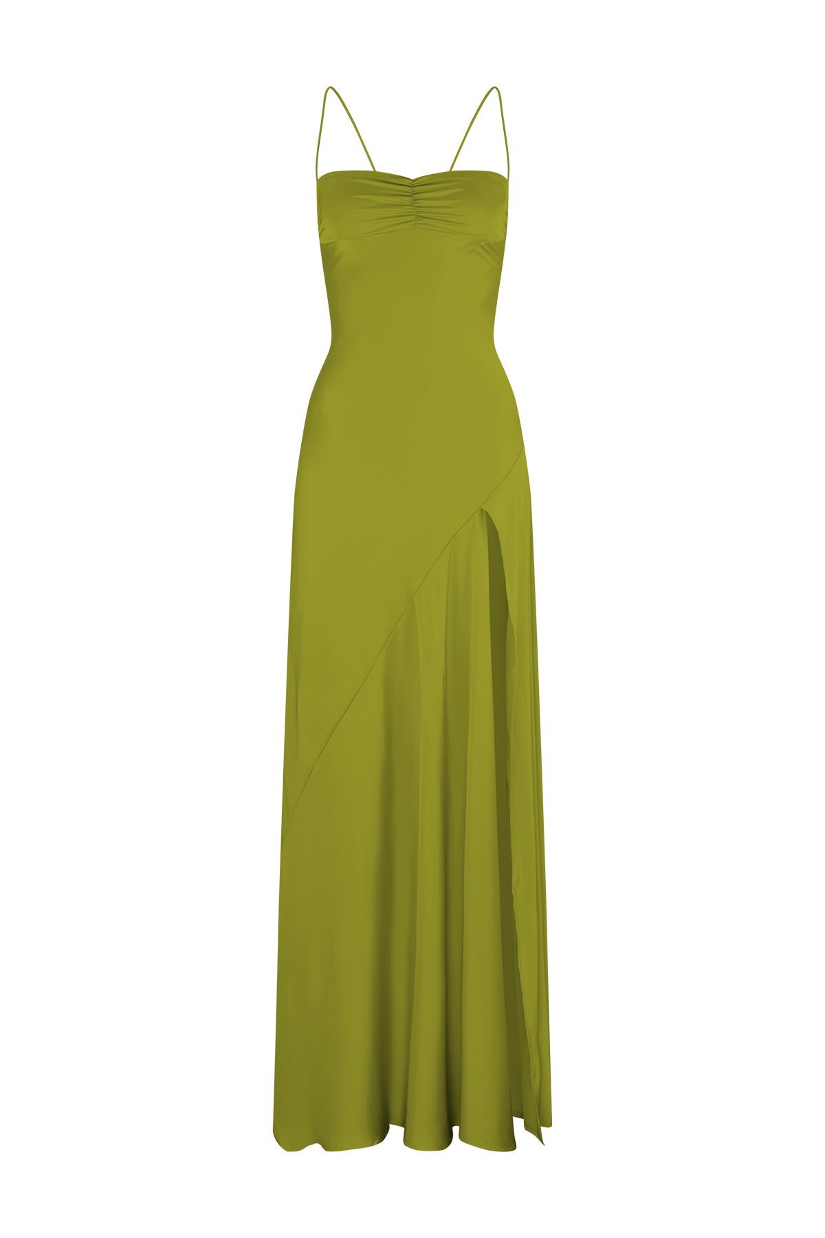 GAIA GOWN: OLIVE