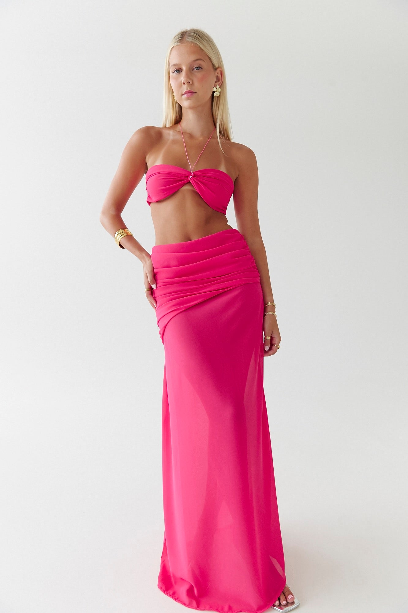 GIGI SKIRT | MAGENTA