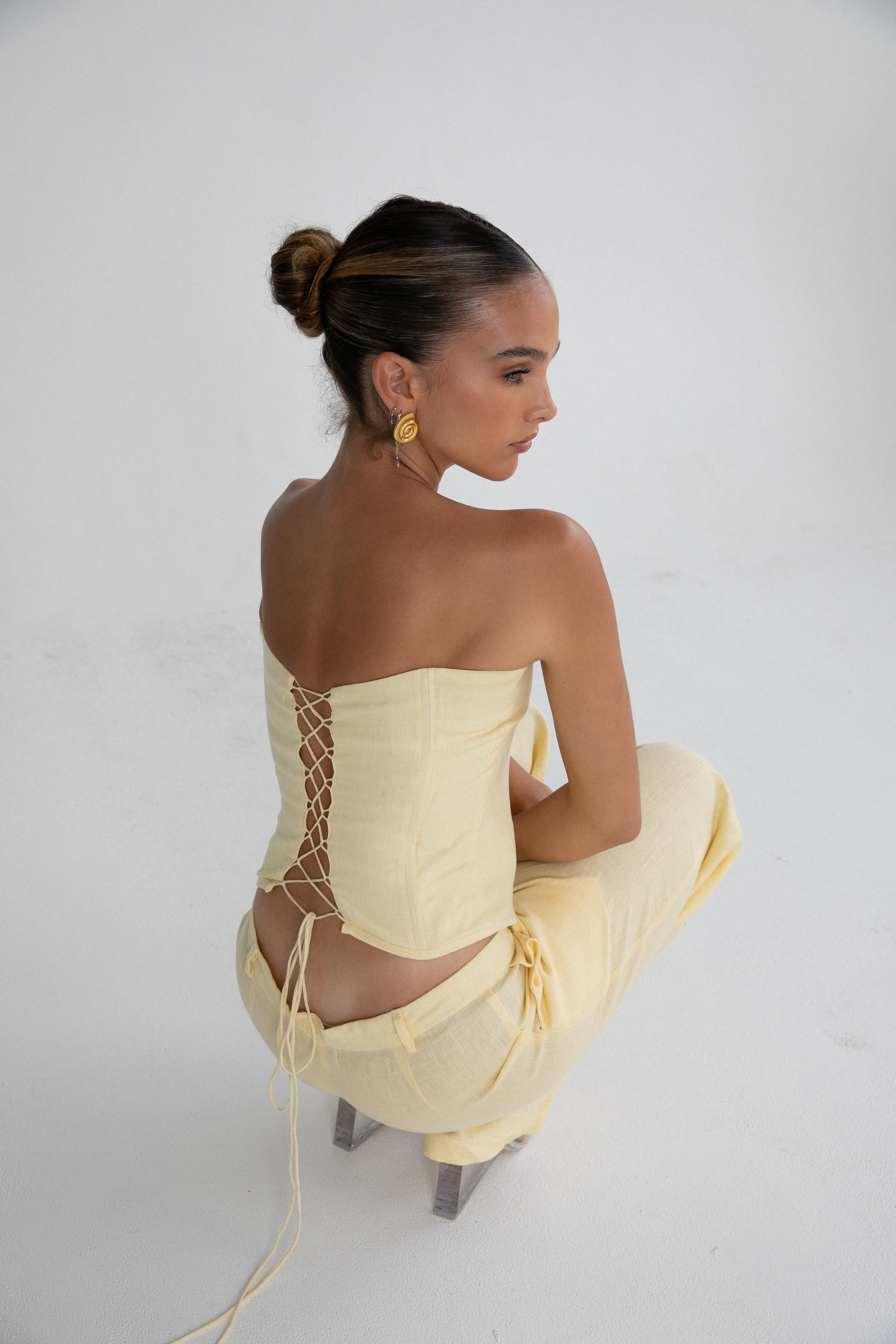 Luiza corset: Lemon