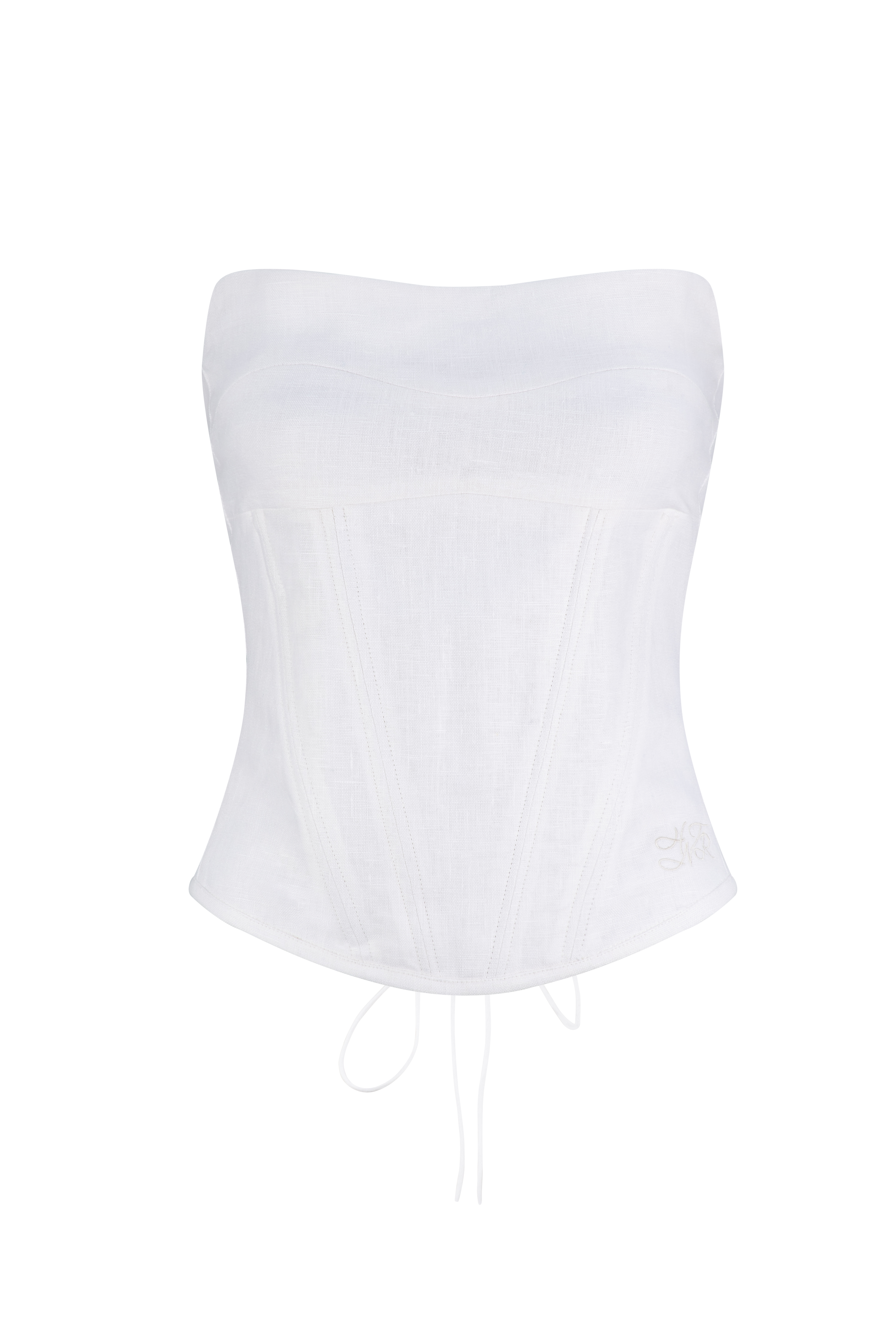 Luiza corset: Blanc