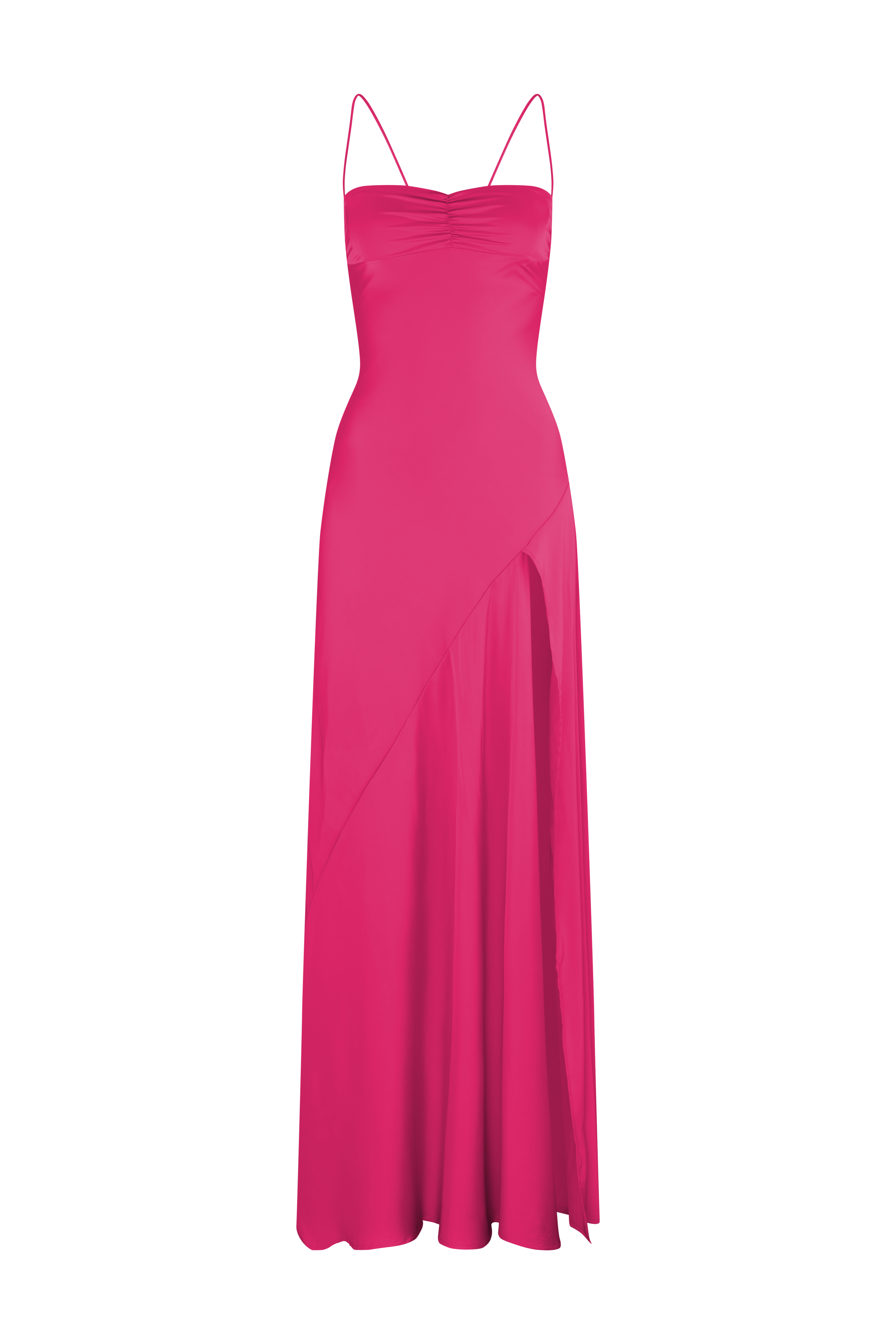 GAIA GOWN: HOT PINK