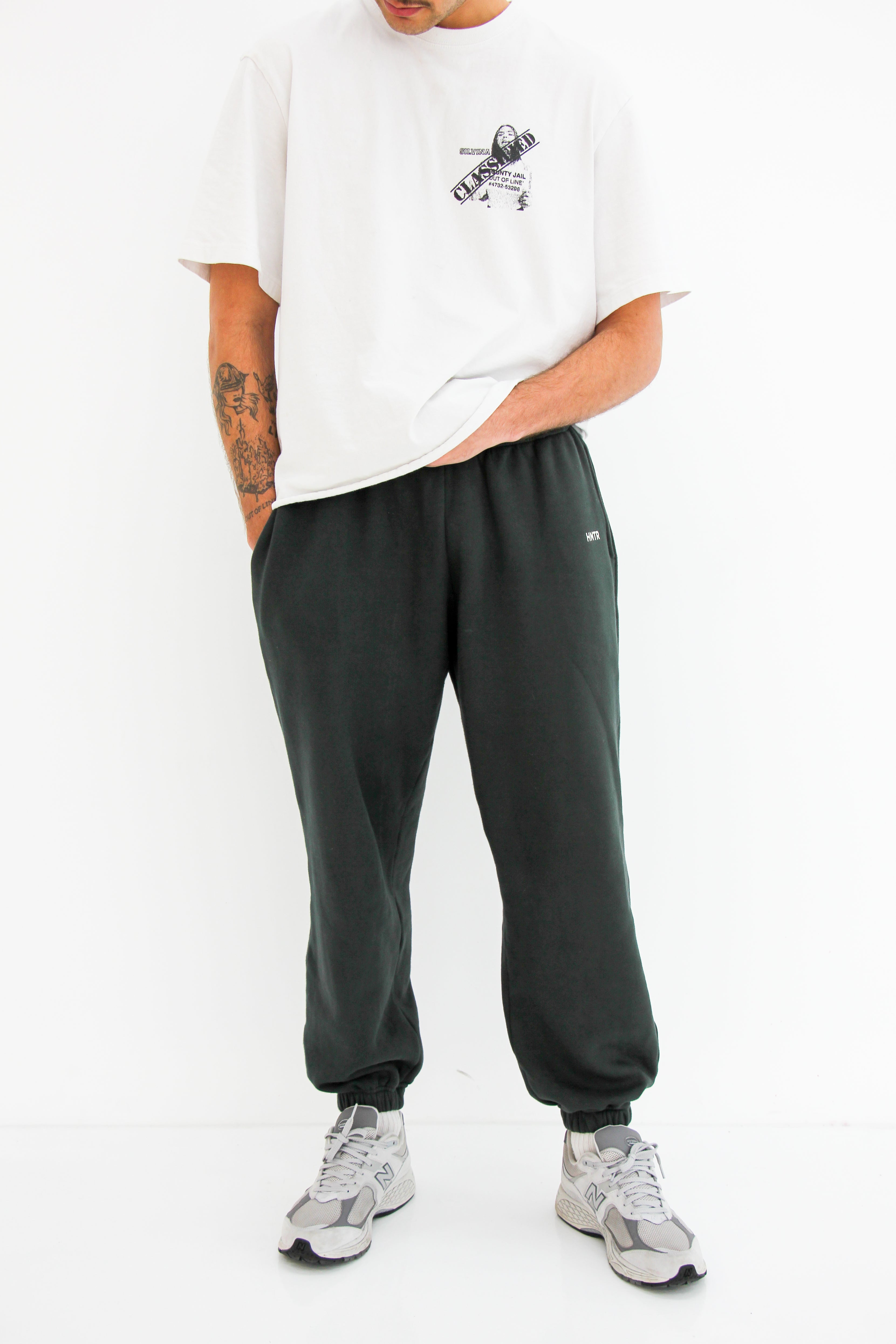 CLASSIC HNTR TRACKPANT: charcoal